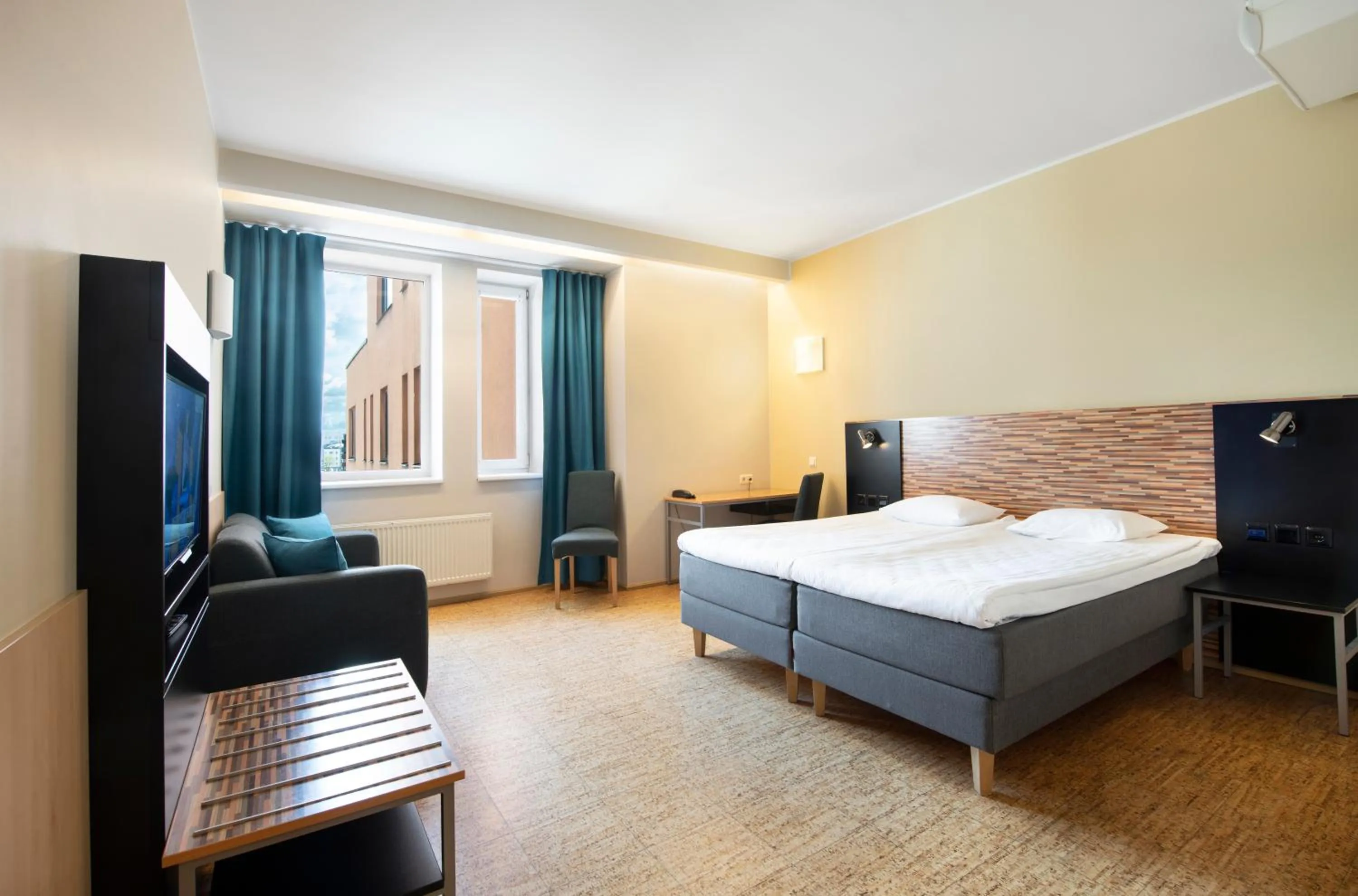 Bed in Hestia Hotel Seaport Tallinn