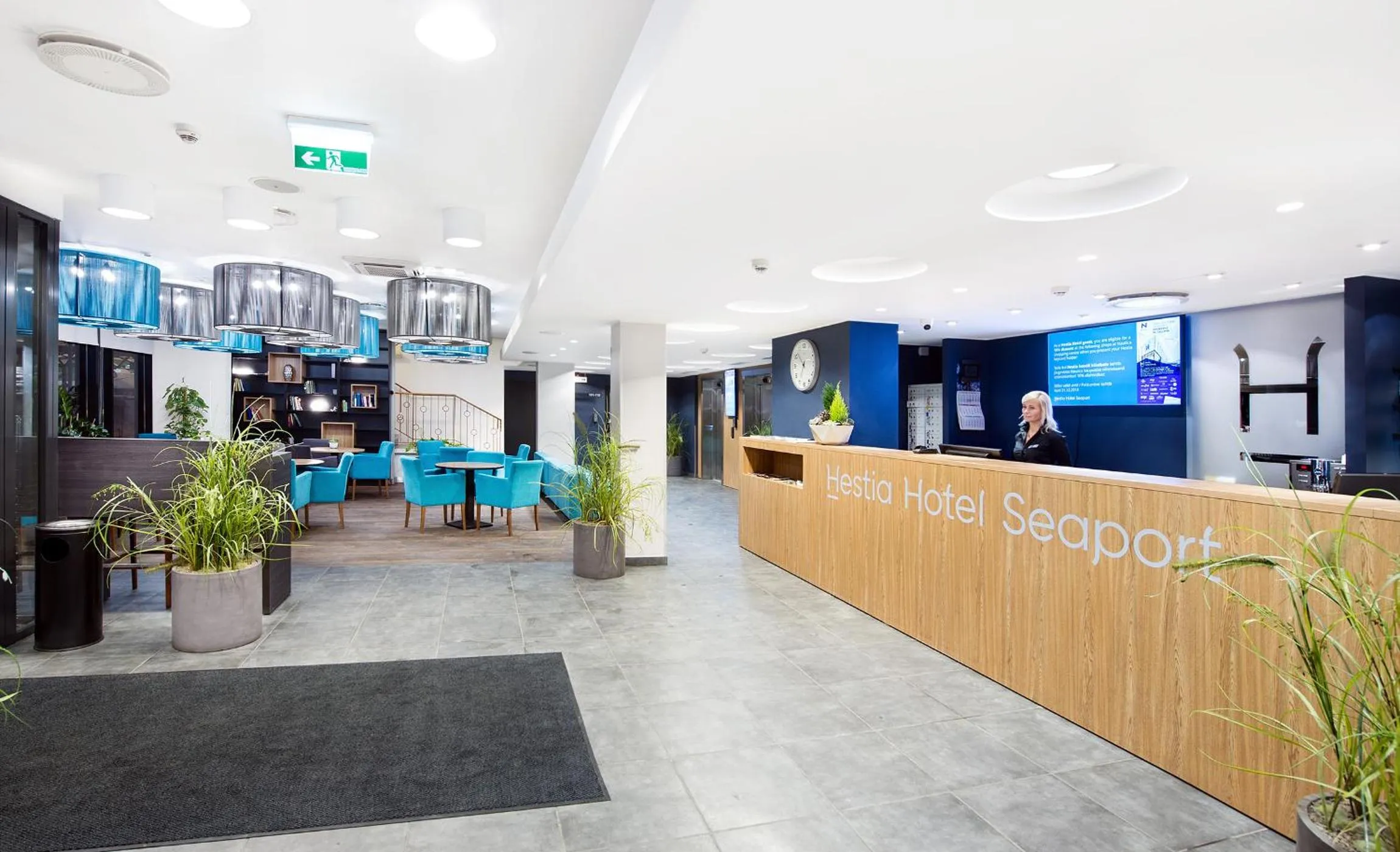 Lobby or reception in Hestia Hotel Seaport Tallinn