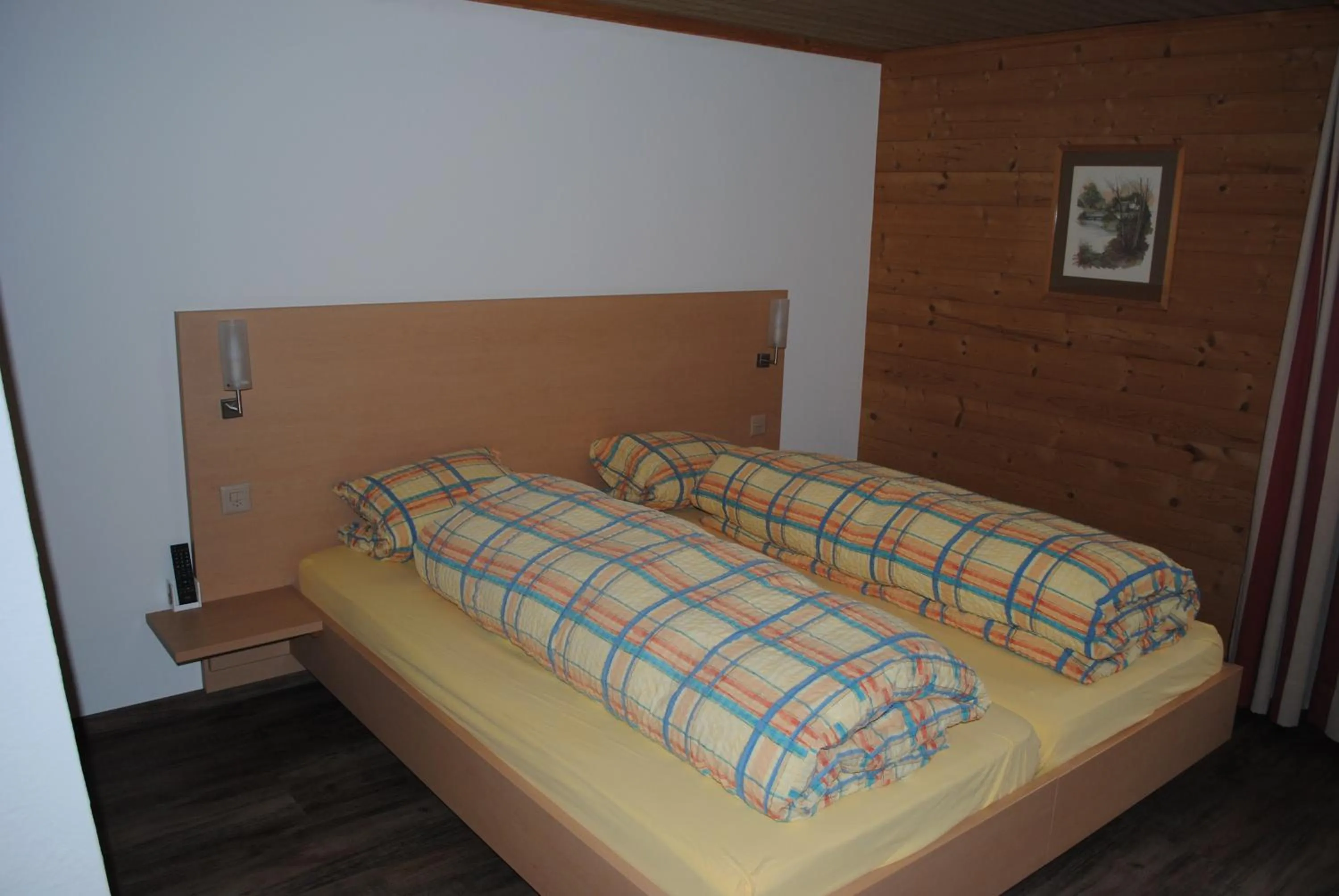 Bed in Hotel Des Alpes