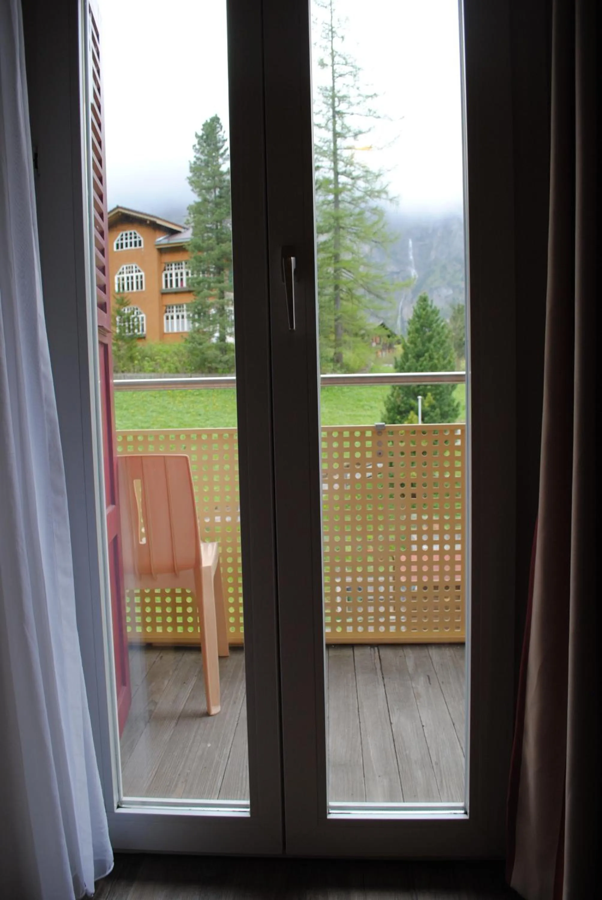 Balcony/Terrace in Hotel Des Alpes