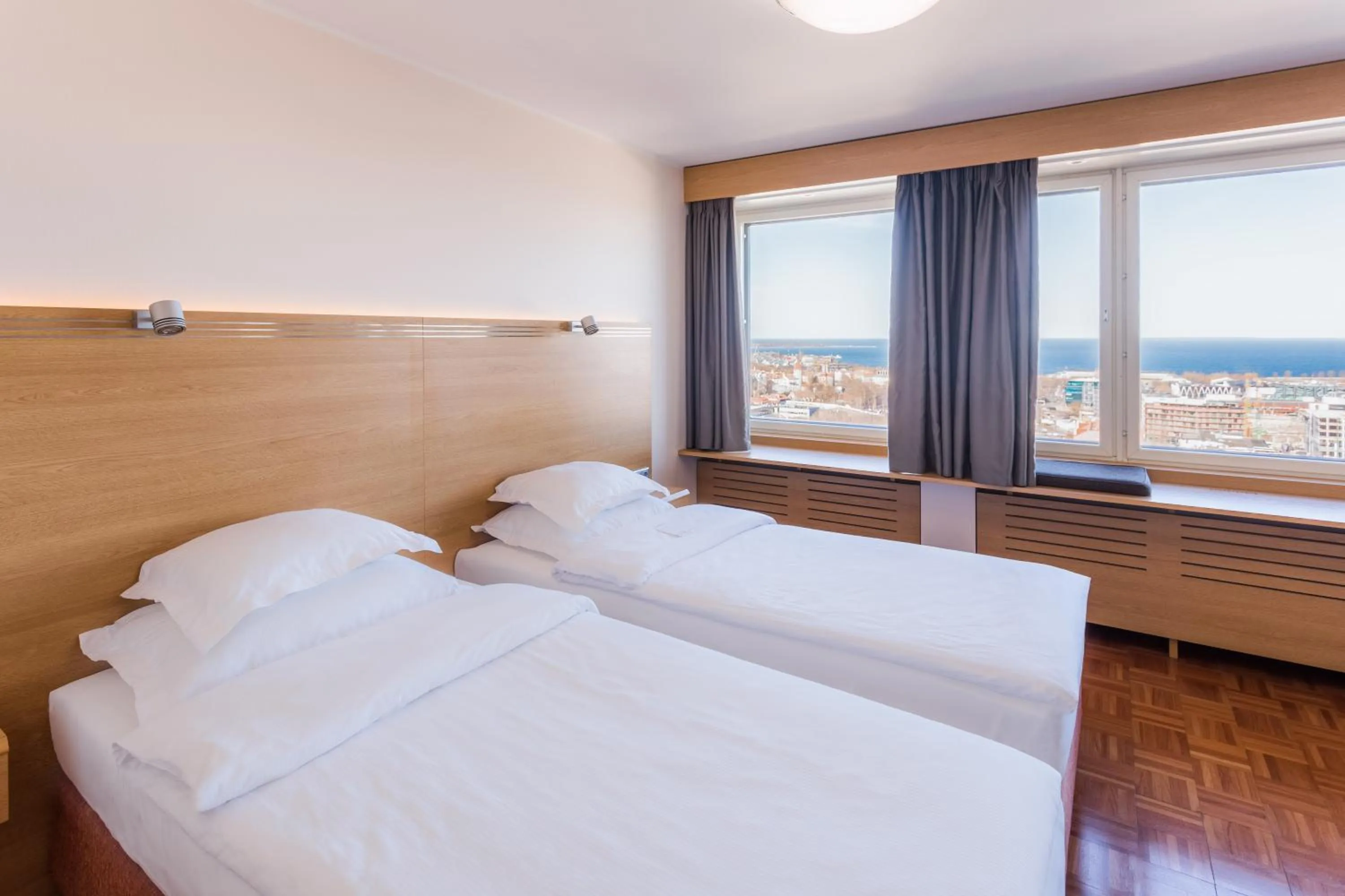 Bed in Original Sokos Hotel Viru