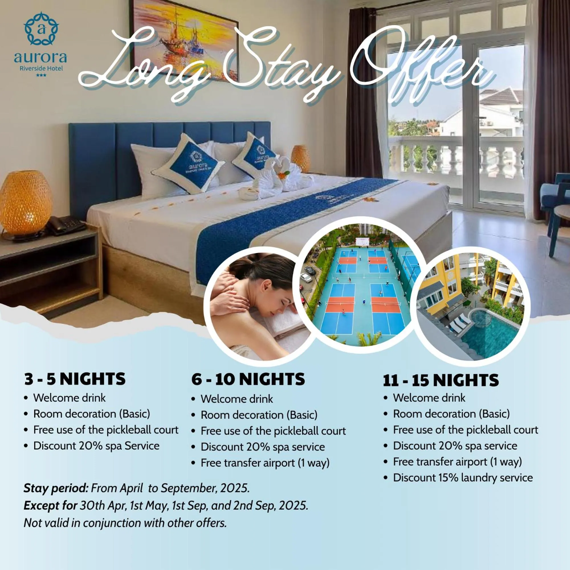 Photo of the whole room, Bed in Hoi An Aurora Riverside Hotel and Spa