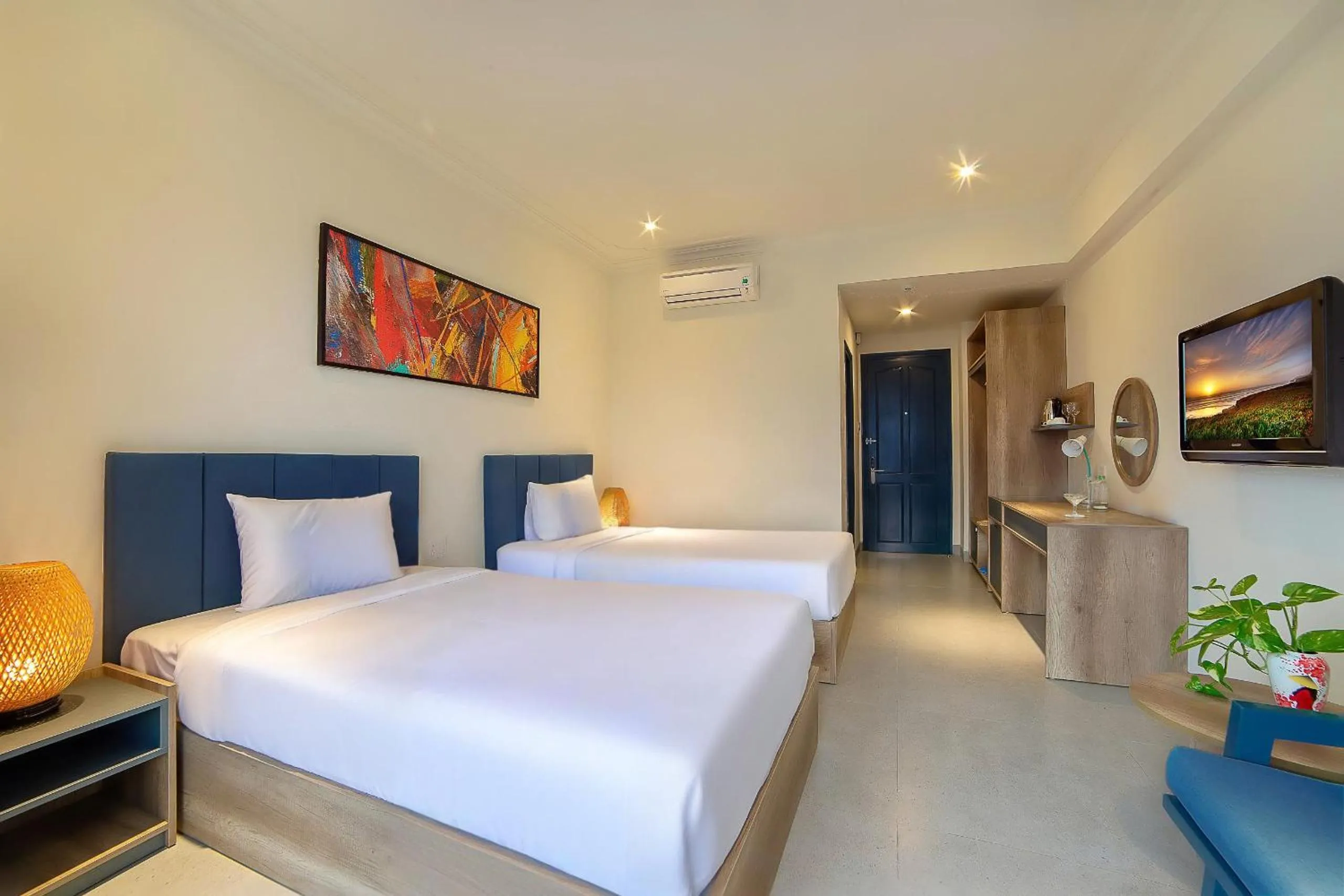 Photo of the whole room, Bed in Hoi An Aurora Riverside Hotel and Spa