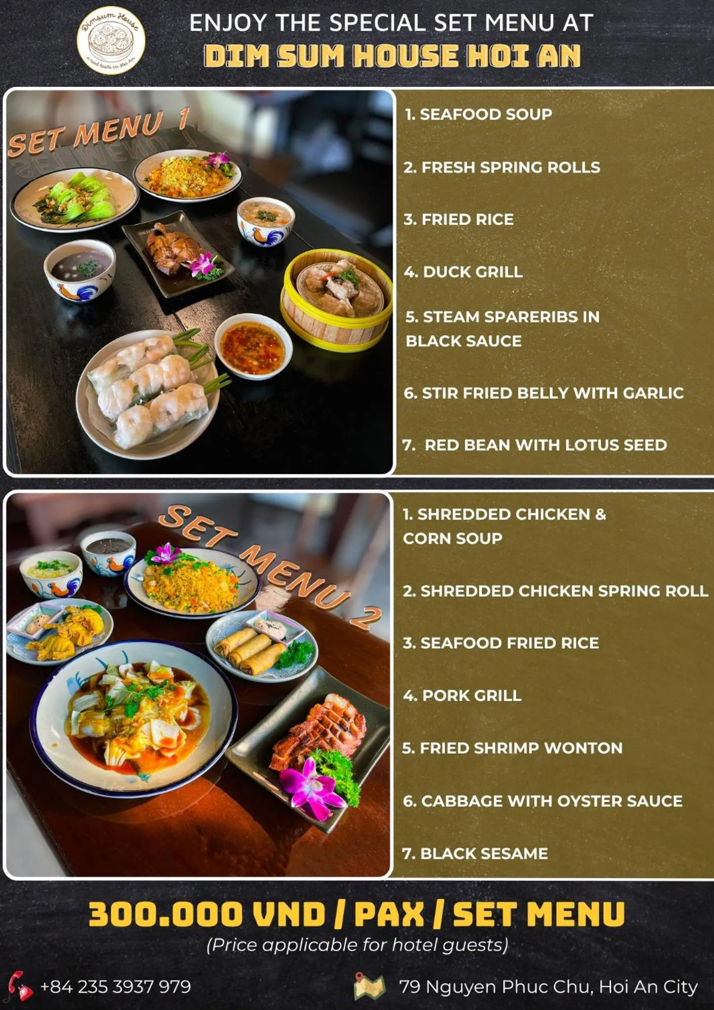 Restaurant/places to eat in Hoi An Aurora Riverside Hotel and Spa