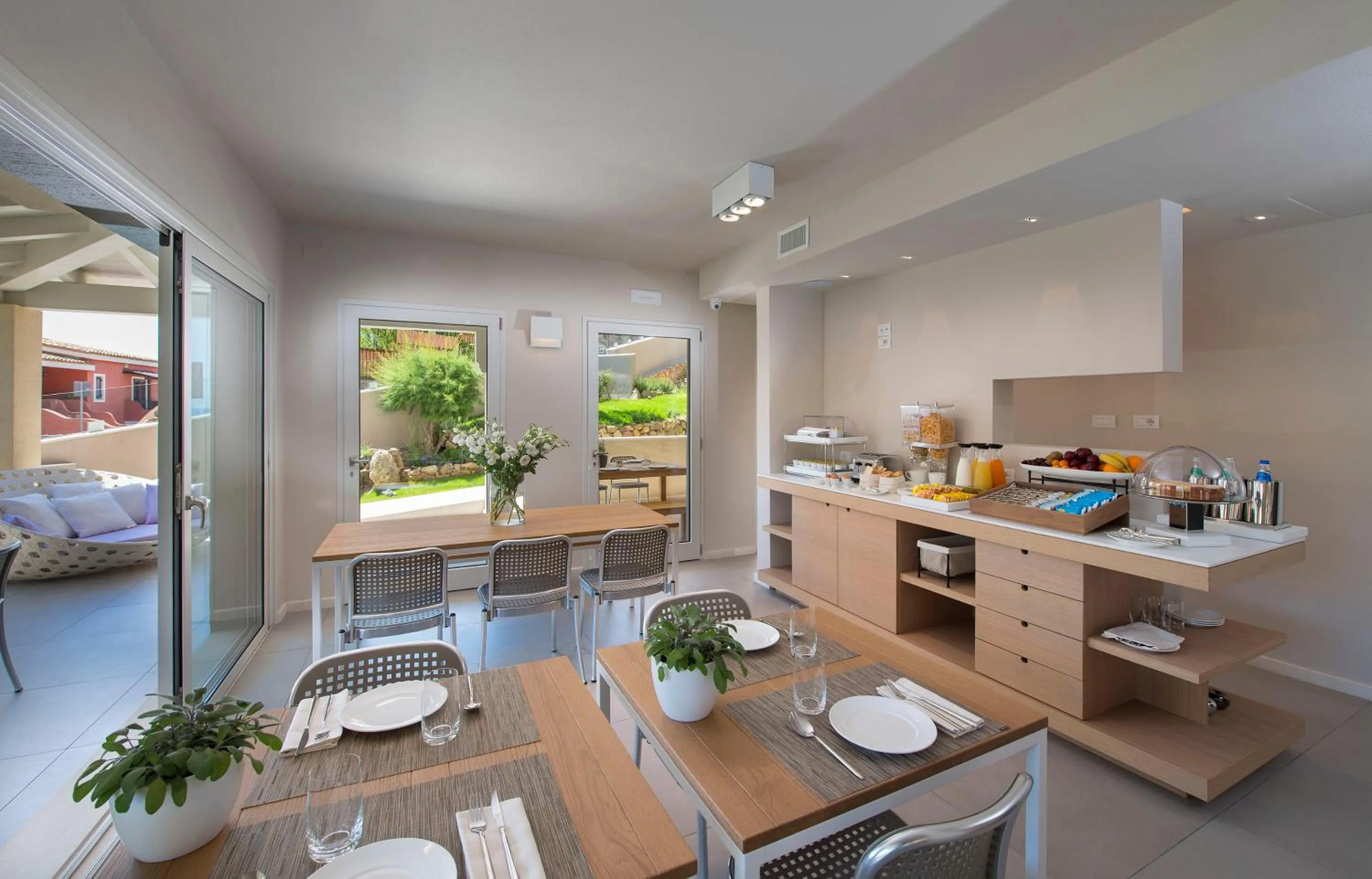 Continental breakfast in Domu Simius Life Style Hotel