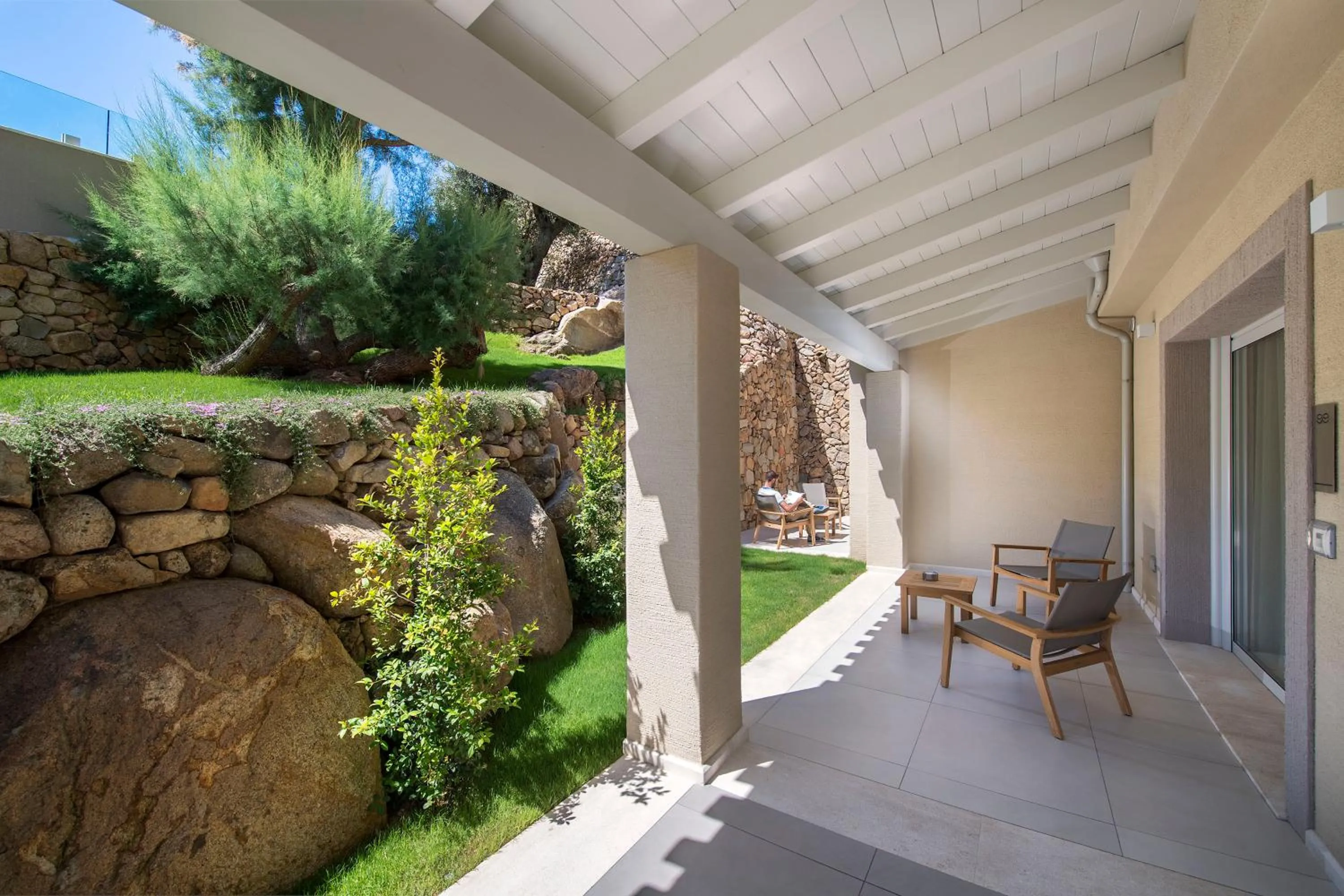 Garden view in Domu Simius Life Style Hotel