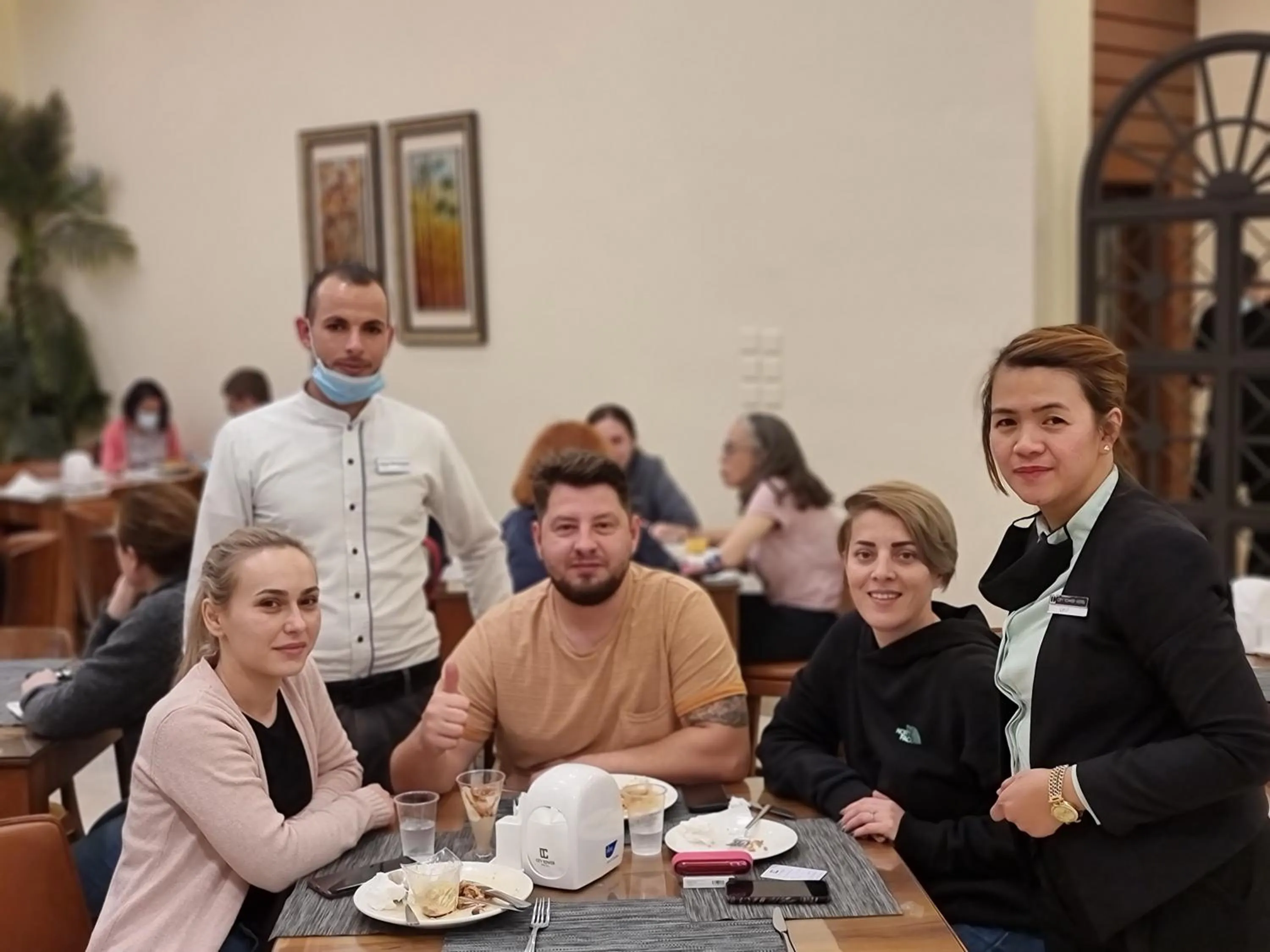 Staff in City Tower Hotel