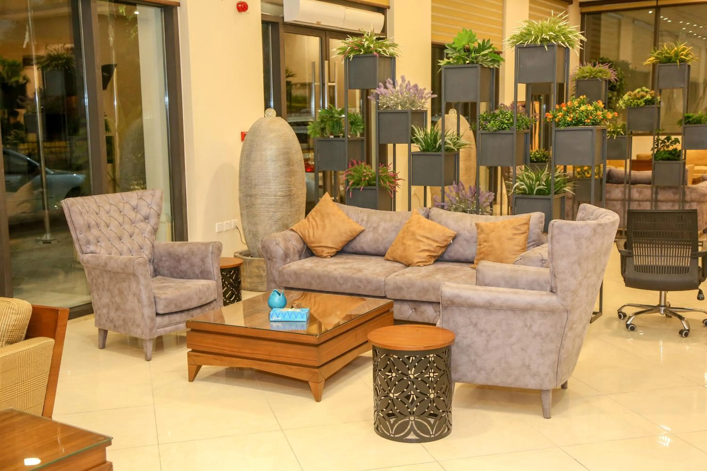 Lobby or reception in City Tower Hotel