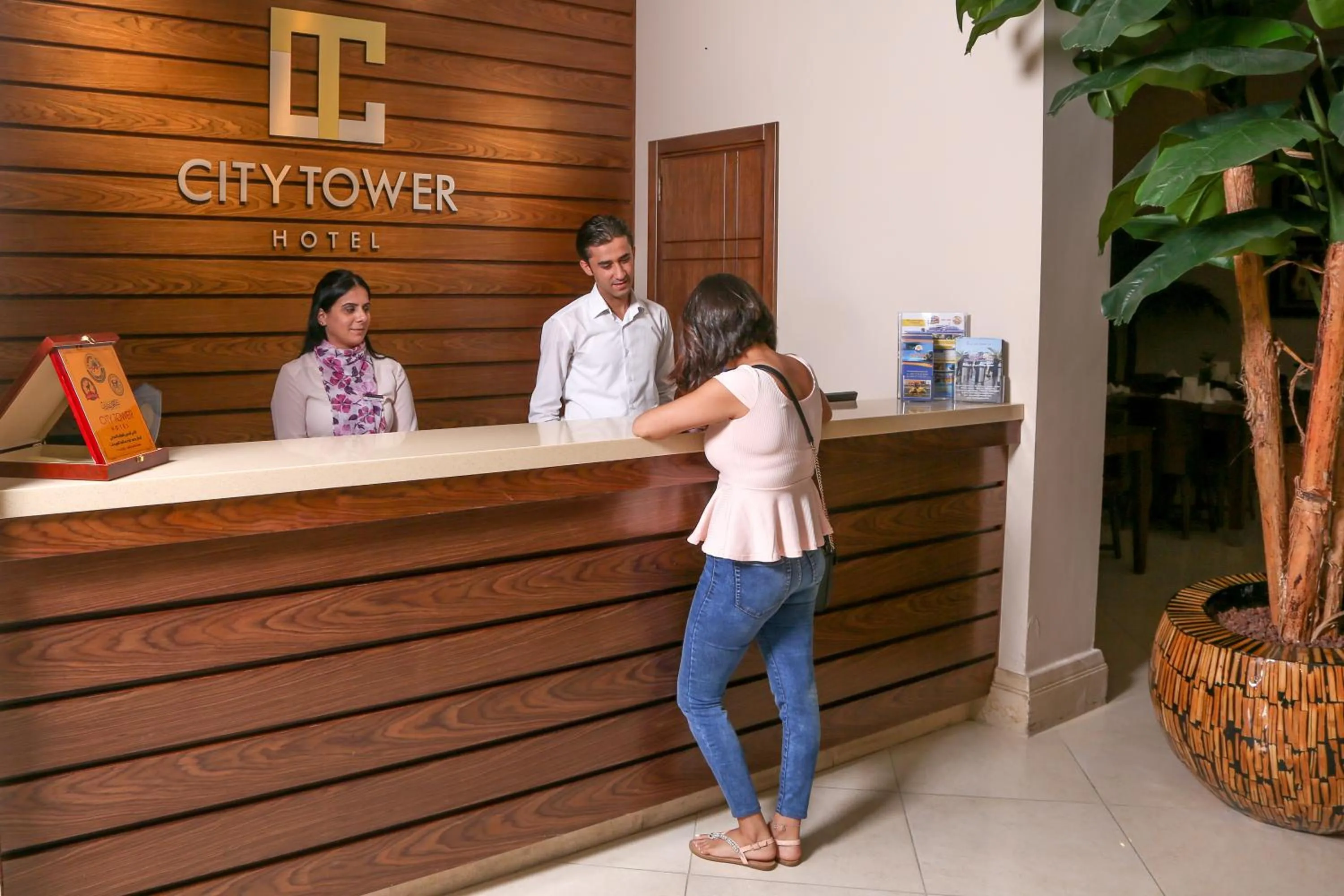 Staff in City Tower Hotel