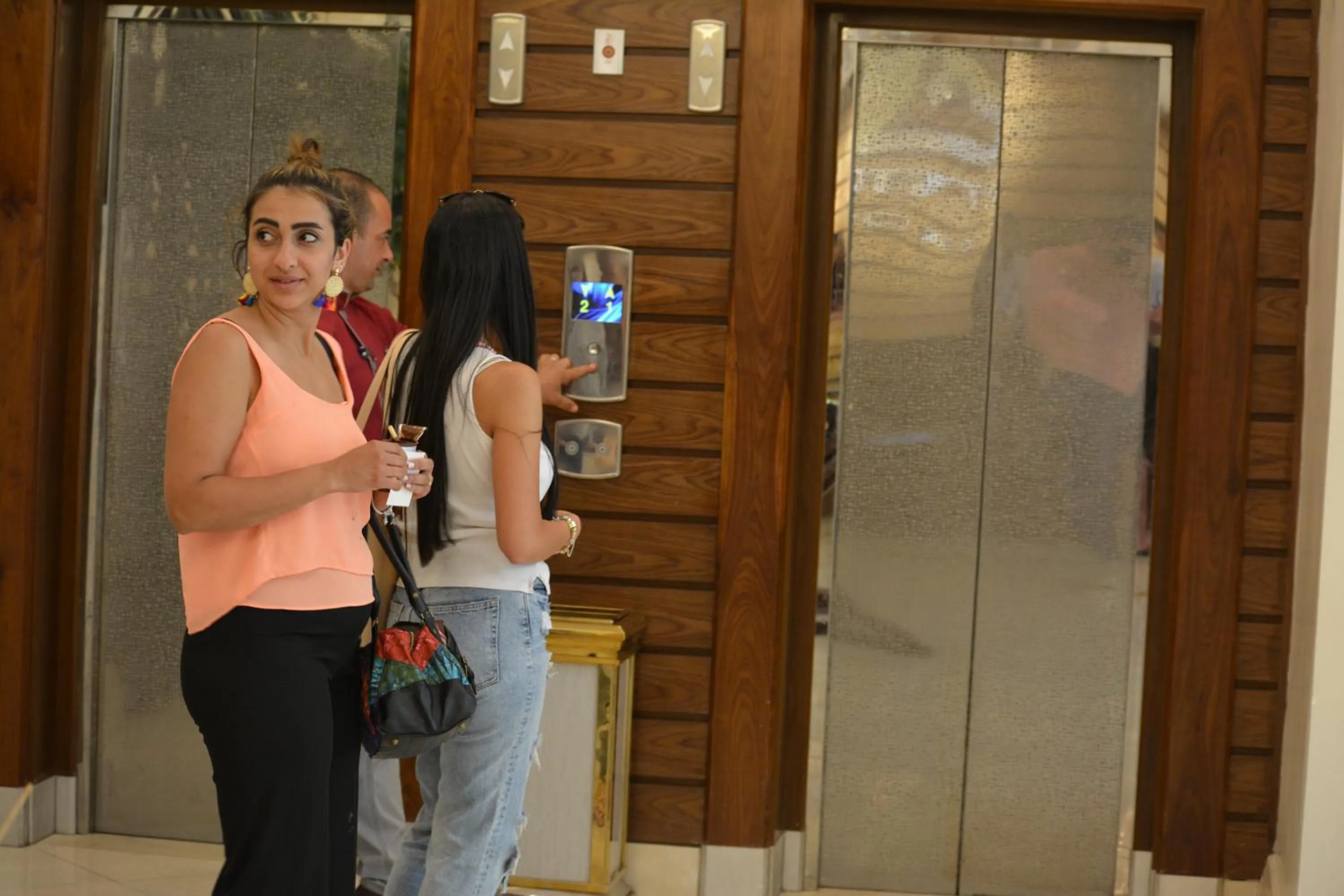 Guests in City Tower Hotel