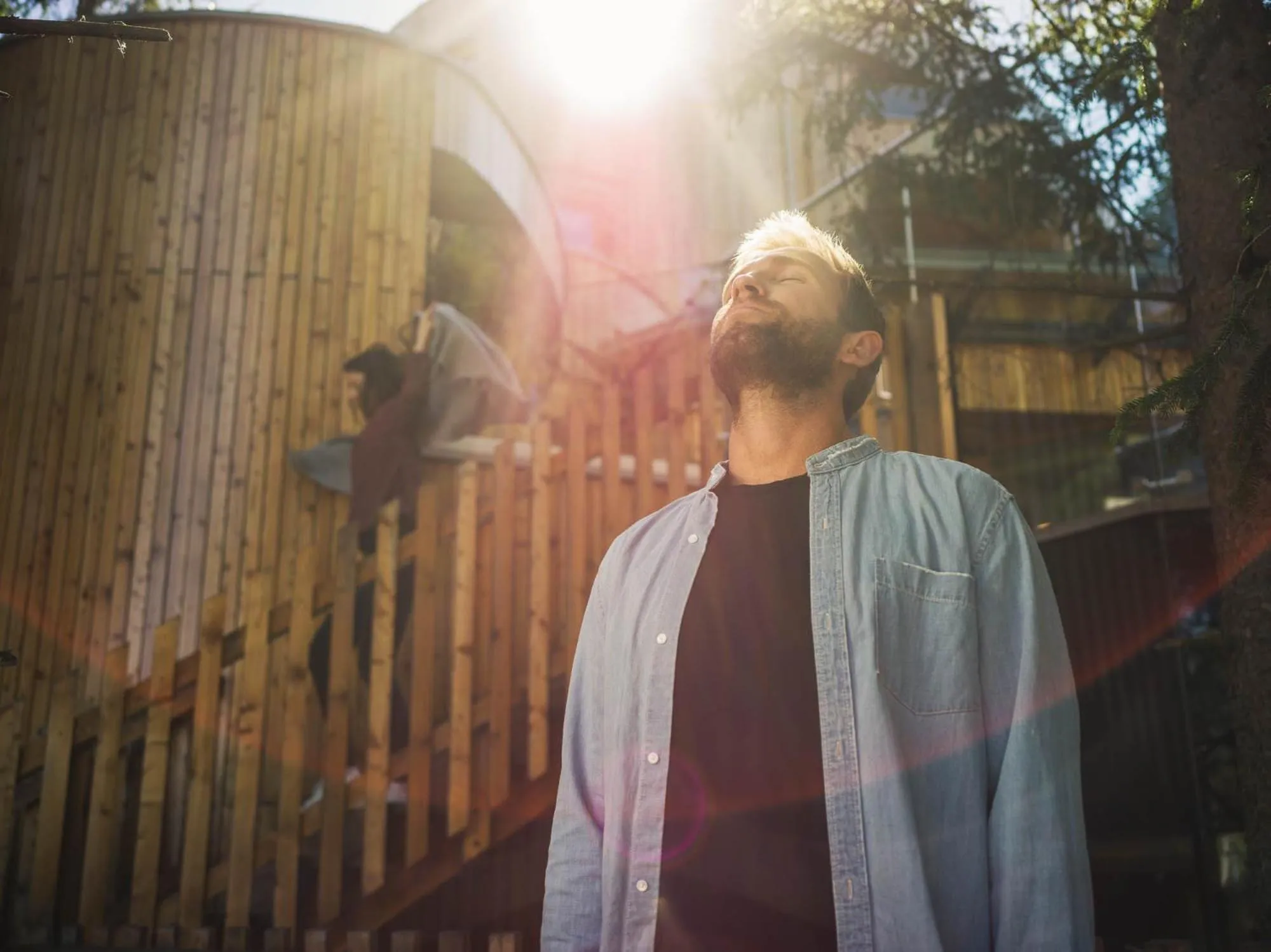 Garden in Naturhotel Waldklause
