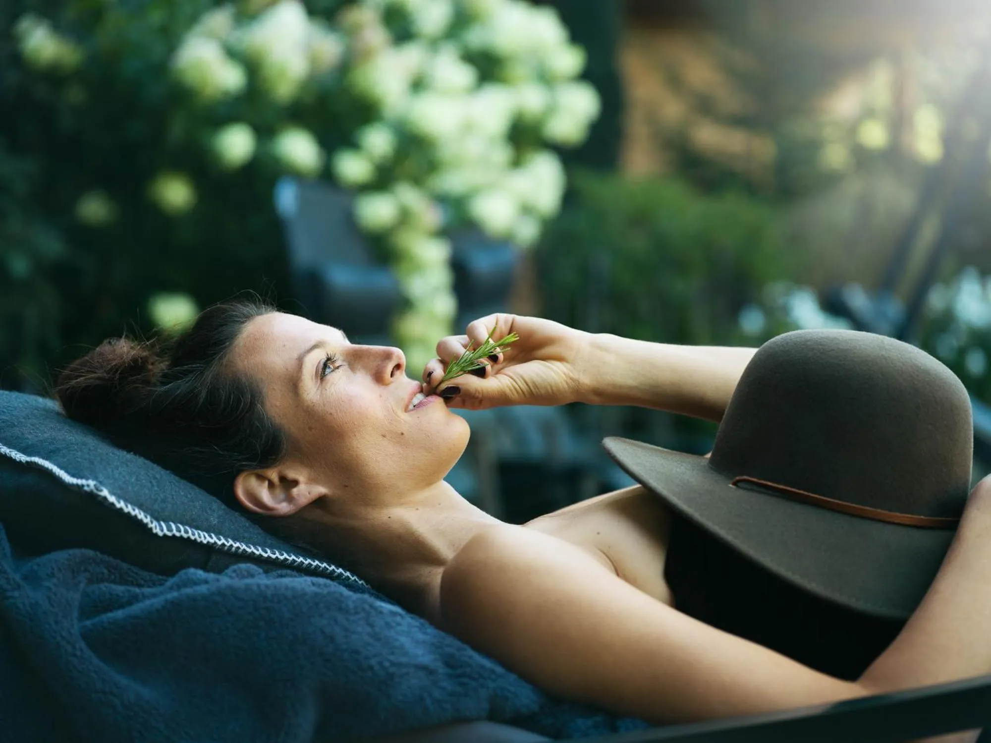 Balcony/Terrace in Naturhotel Waldklause