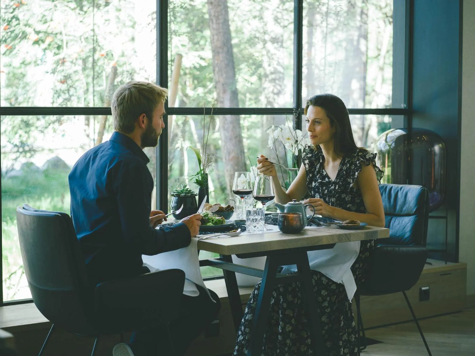 Restaurant/places to eat in Naturhotel Waldklause