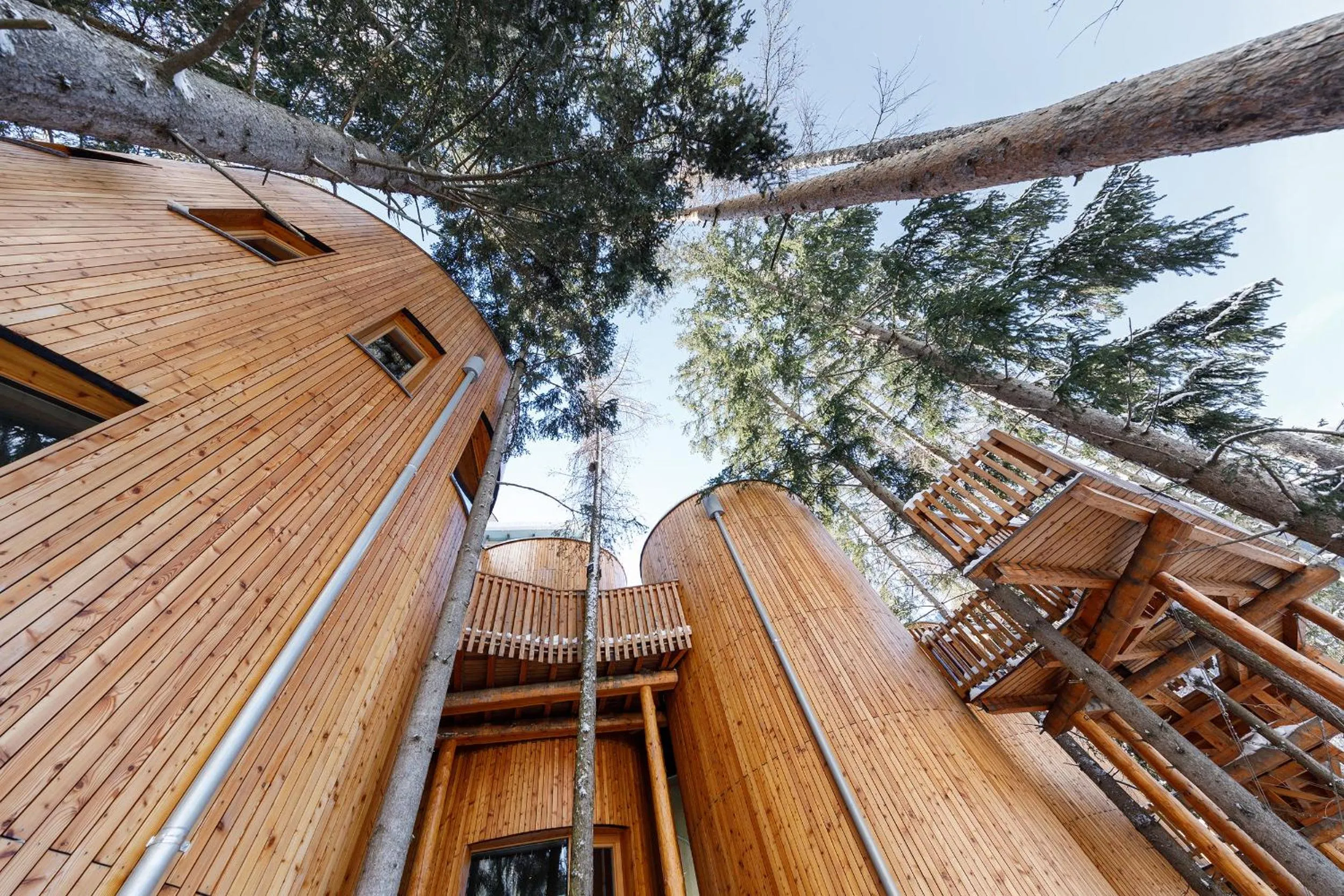 Winter in Naturhotel Waldklause