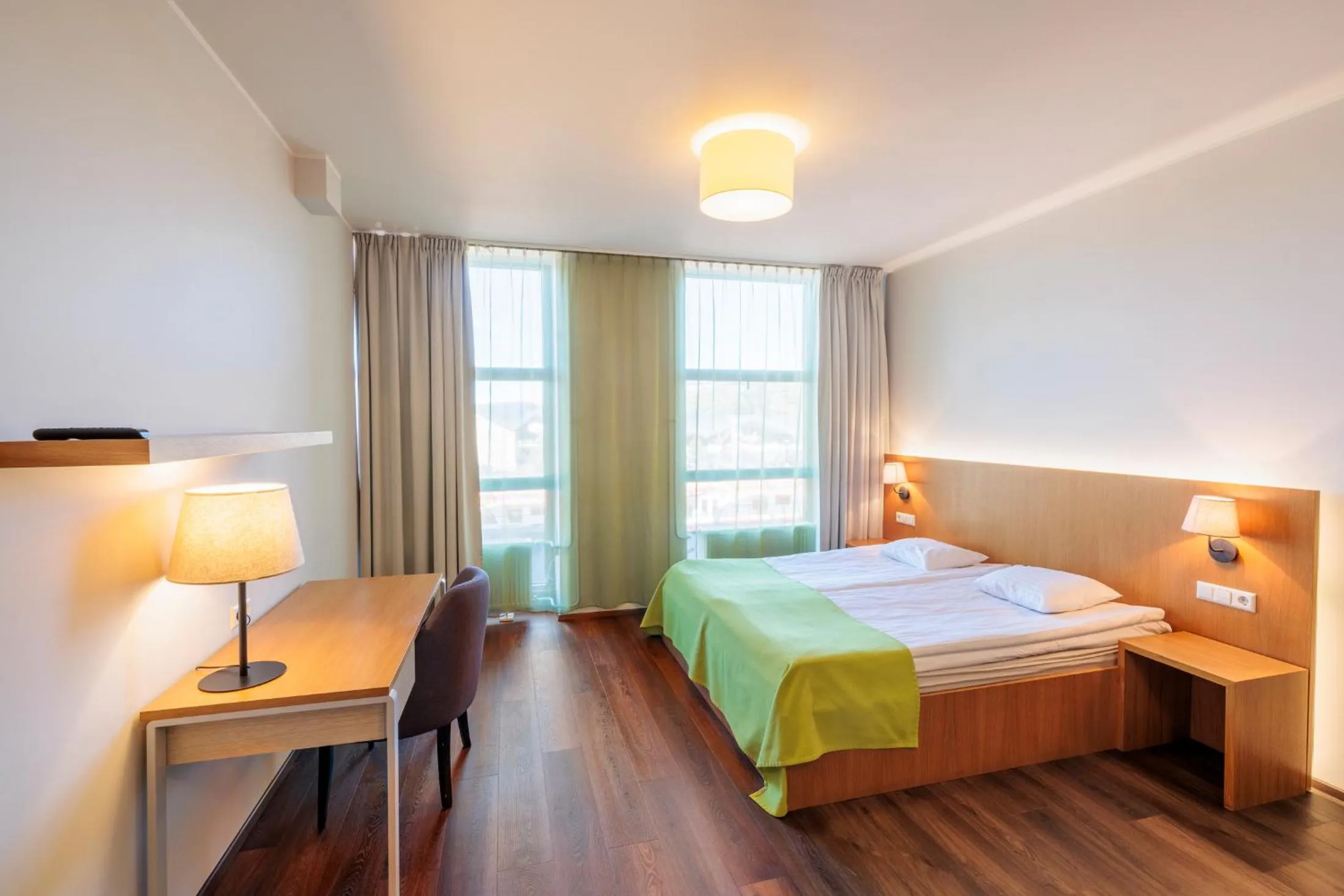 Bed in Go Hotel Shnelli