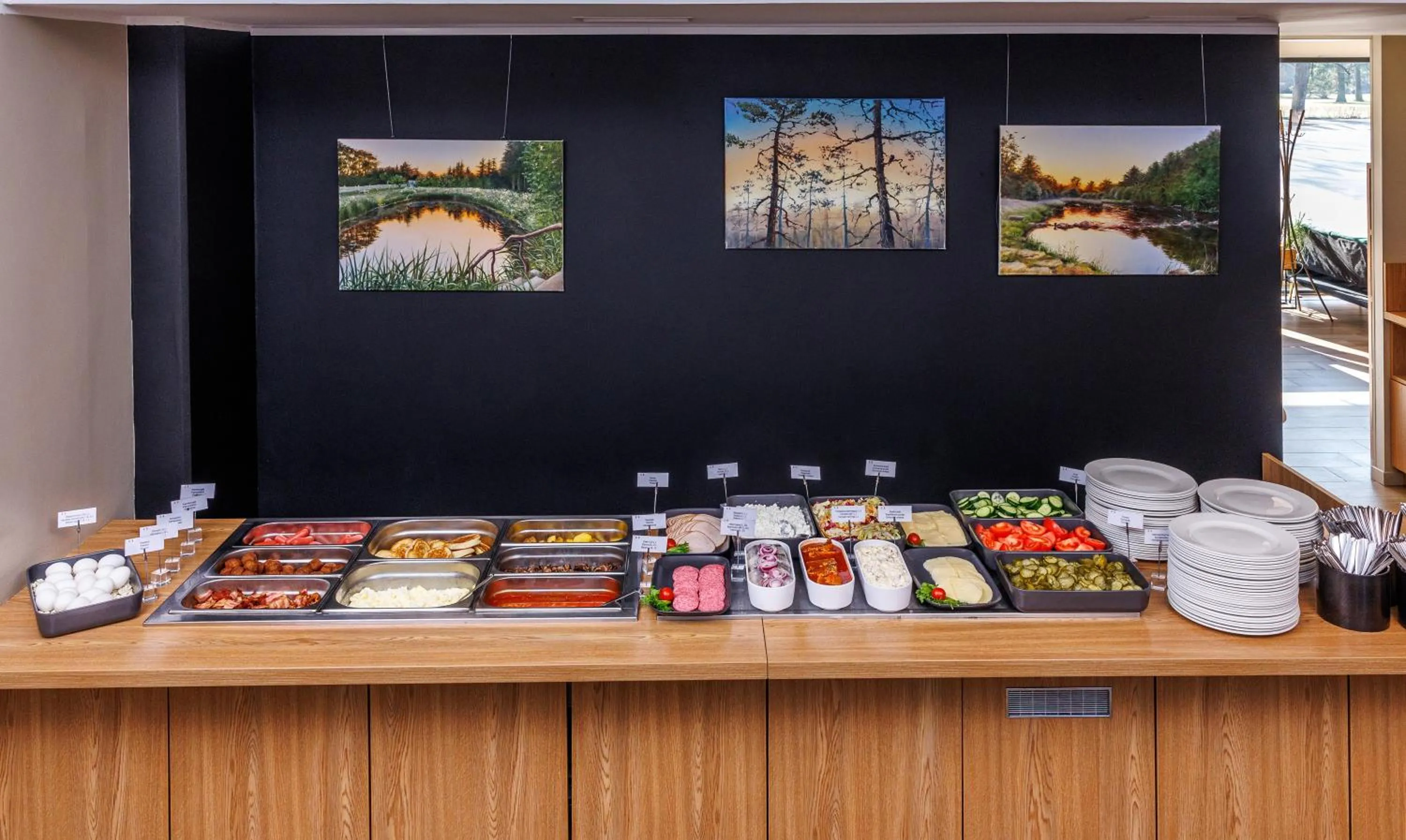 Restaurant/places to eat in Go Hotel Shnelli