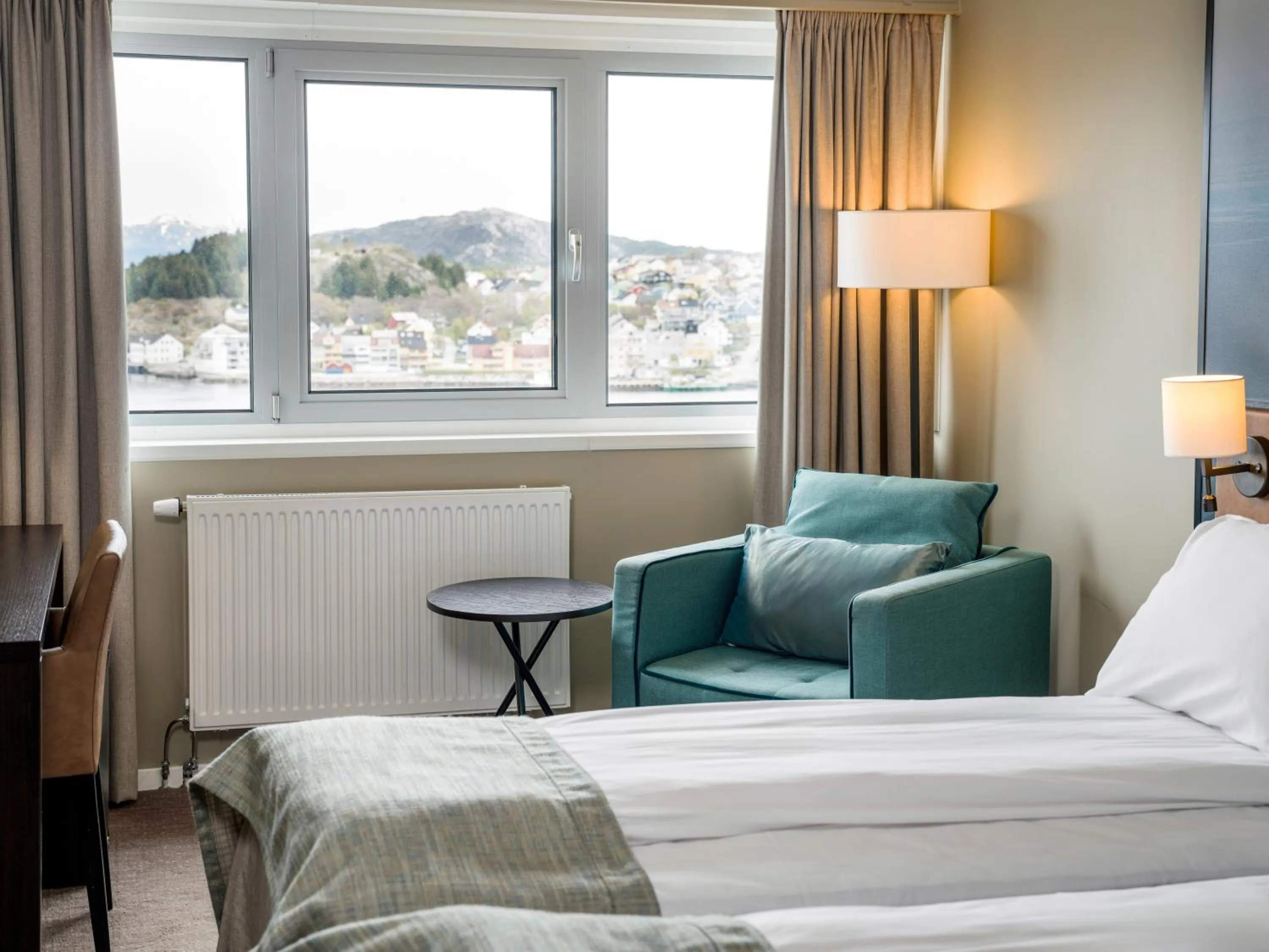 Decorative detail, Bed in Quality Hotel Grand Kristiansund