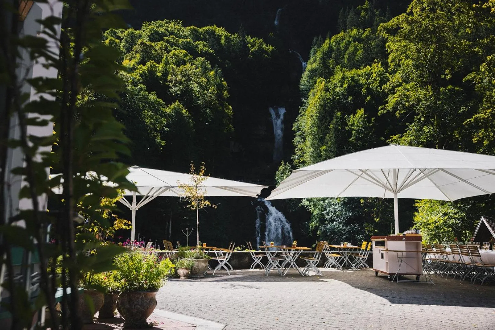 Restaurant/places to eat in Grandhotel Giessbach