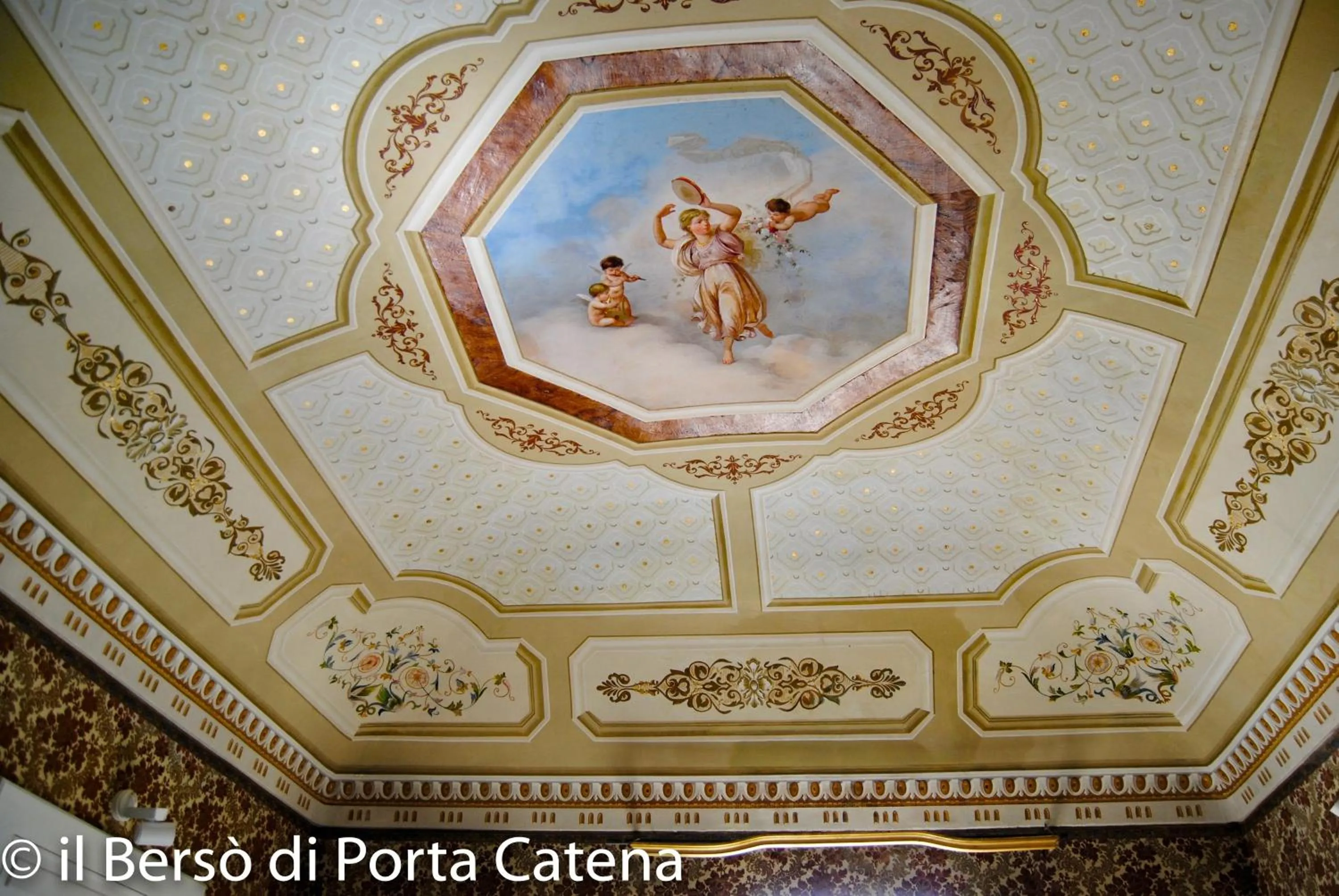 Living room in Il Bersó di Porta Catena