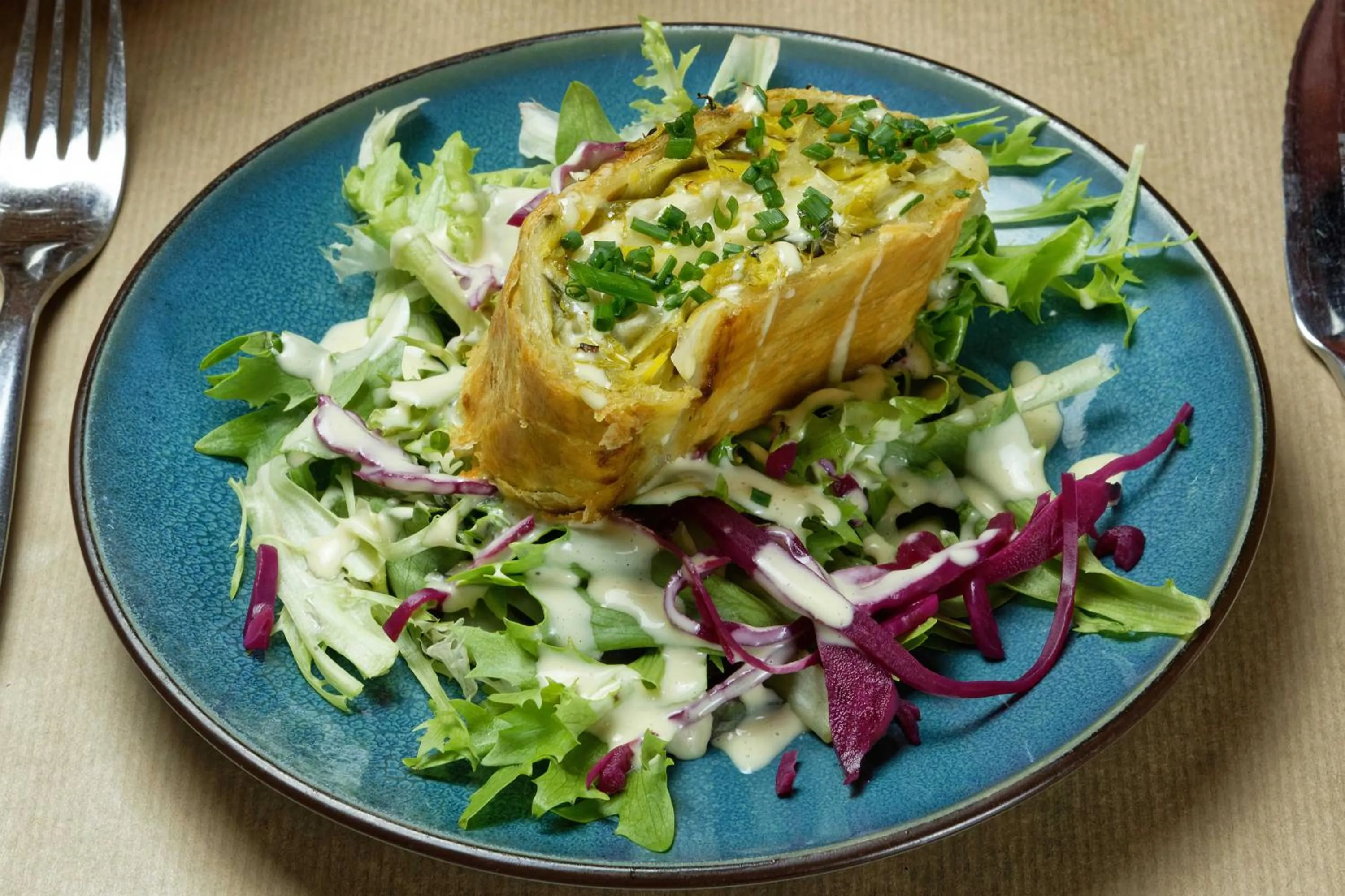 Food close-up in Contact Hôtel du Commerce et son restaurant Côte à Côte