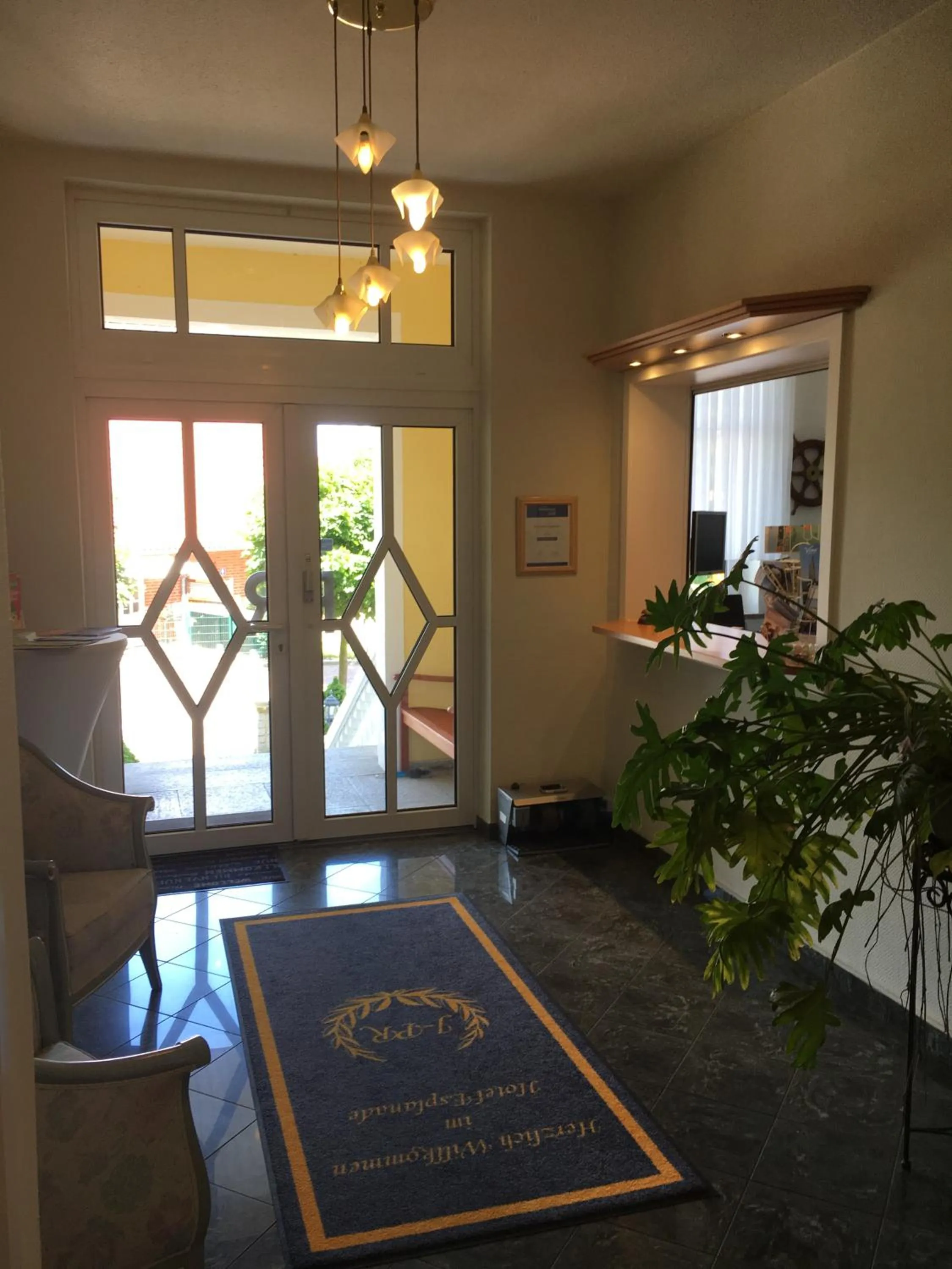 Lobby or reception in Hotel Esplanade Garni