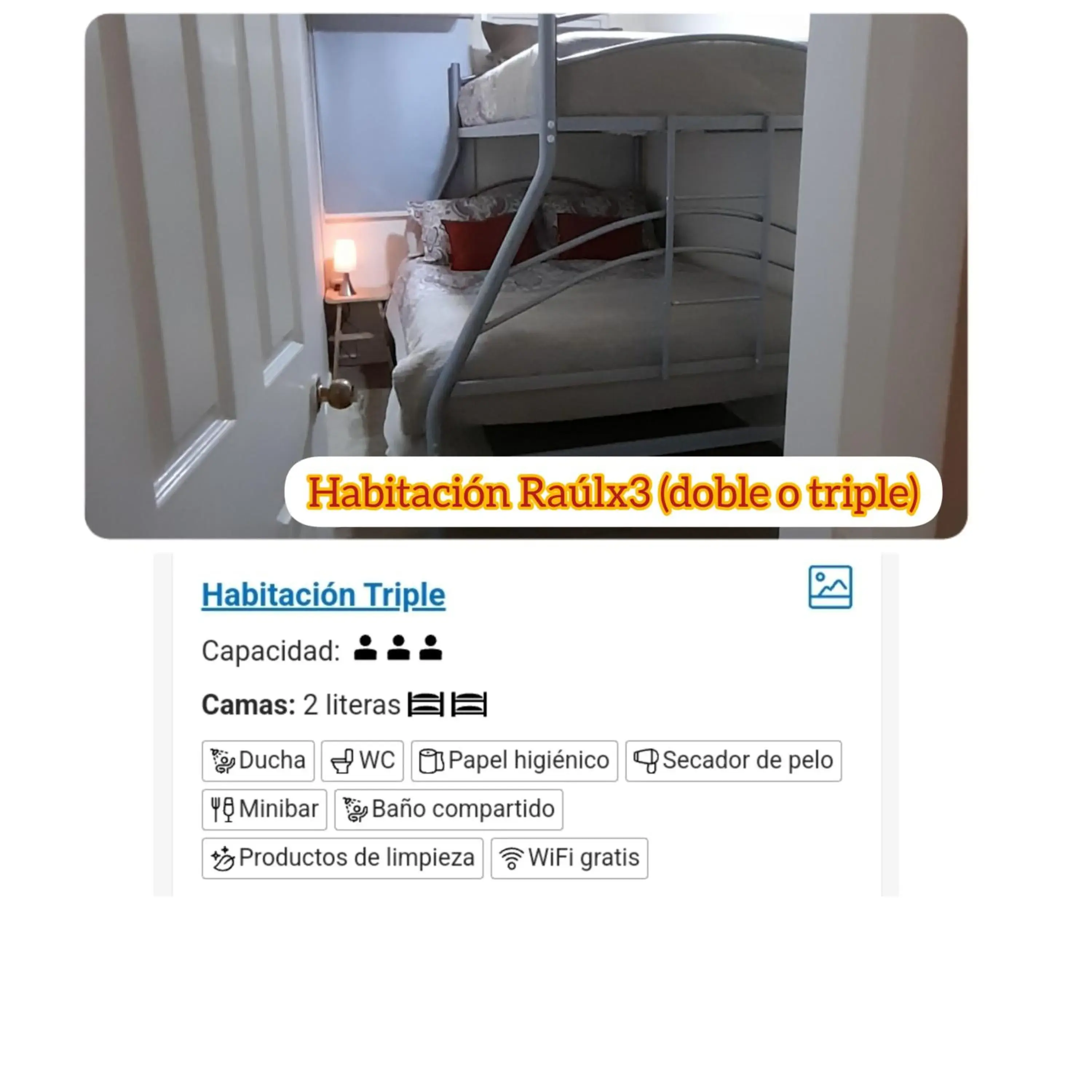 Triple Room with Shared Bathroom - single occupancy in habitac privada Bed n Bkf Patagonia Norte - Puerto Varas Homestay - BnB Plus Triple Room with Shared Bathroom - single occupancy in habitac privada Bed n Bkf Patagonia Norte - Puerto Varas Homestay - BnB Plus