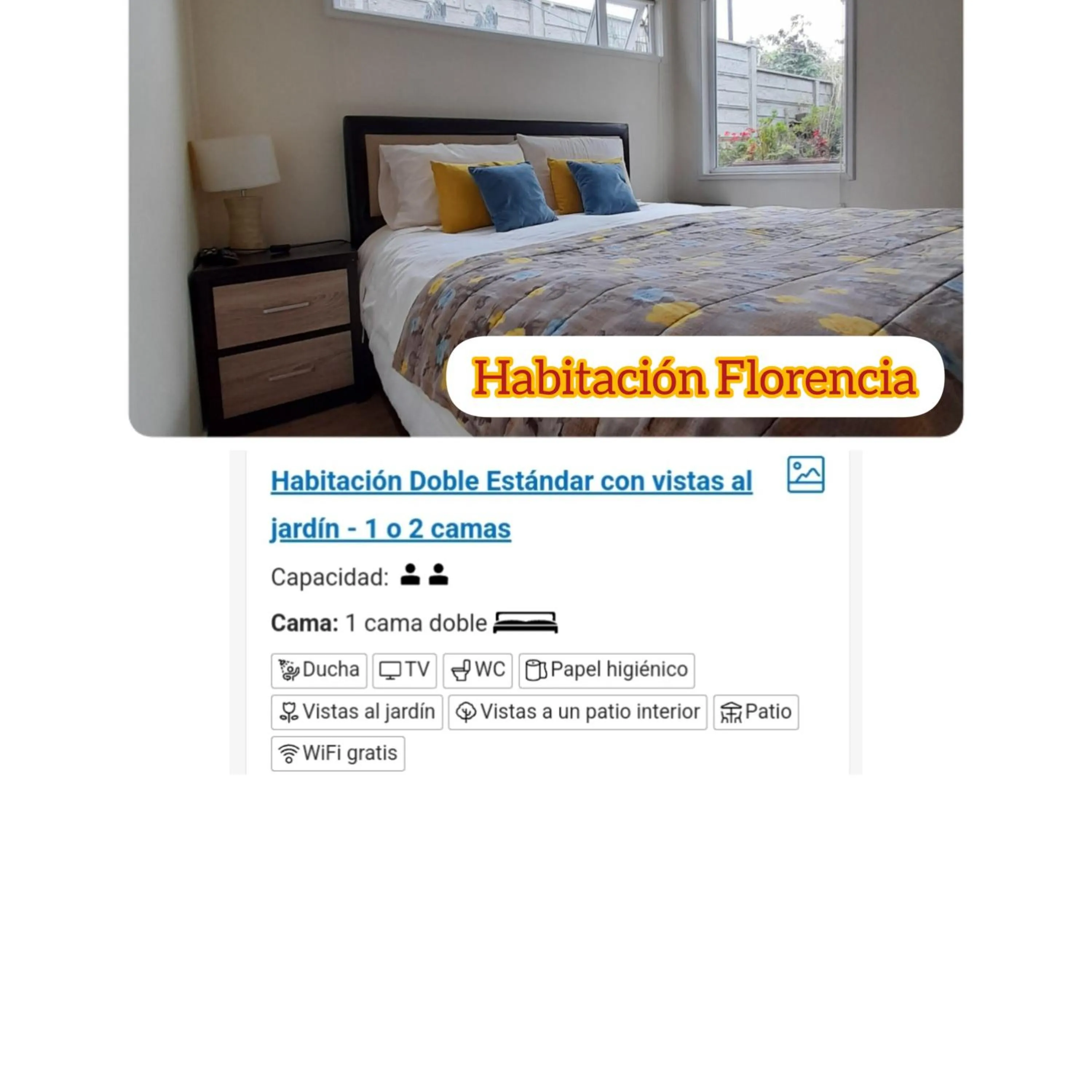 Double Room with Garden View and Shared Bathroom in habitac privada Bed n Bkf Patagonia Norte - Puerto Varas Homestay - BnB Plus