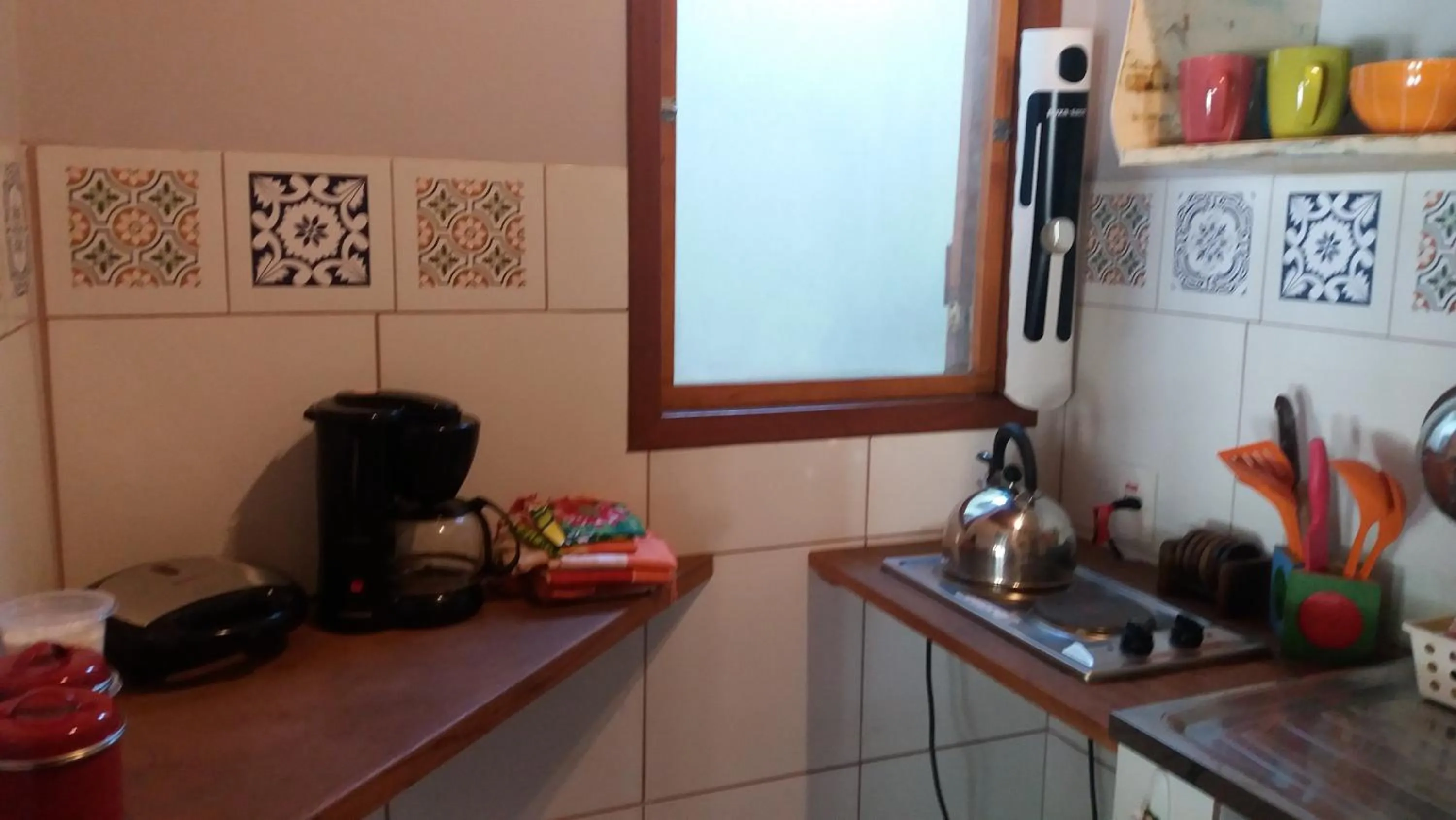 Kitchen or kitchenette in Be Hospedagem