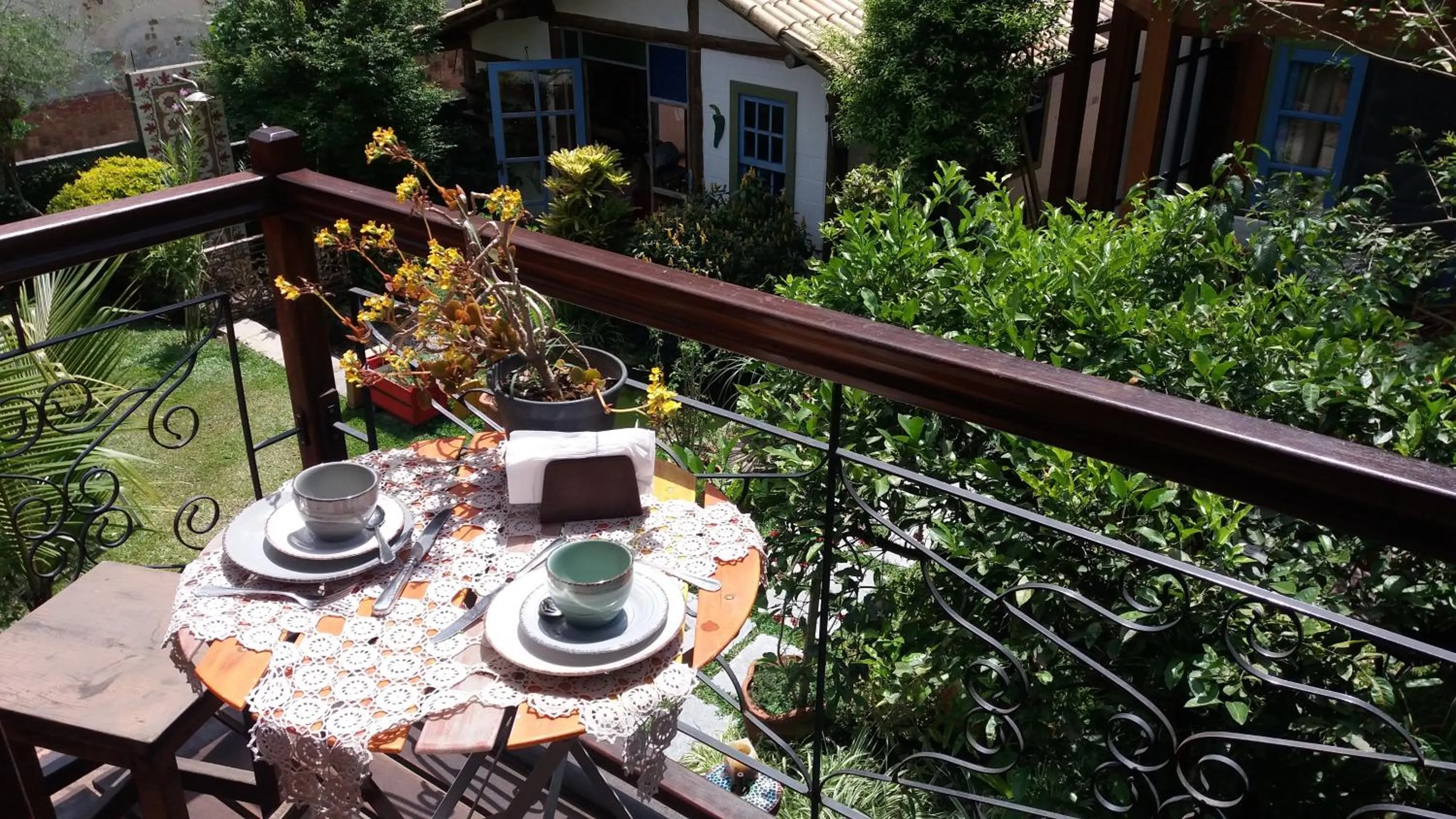 Garden in Be Hospedagem