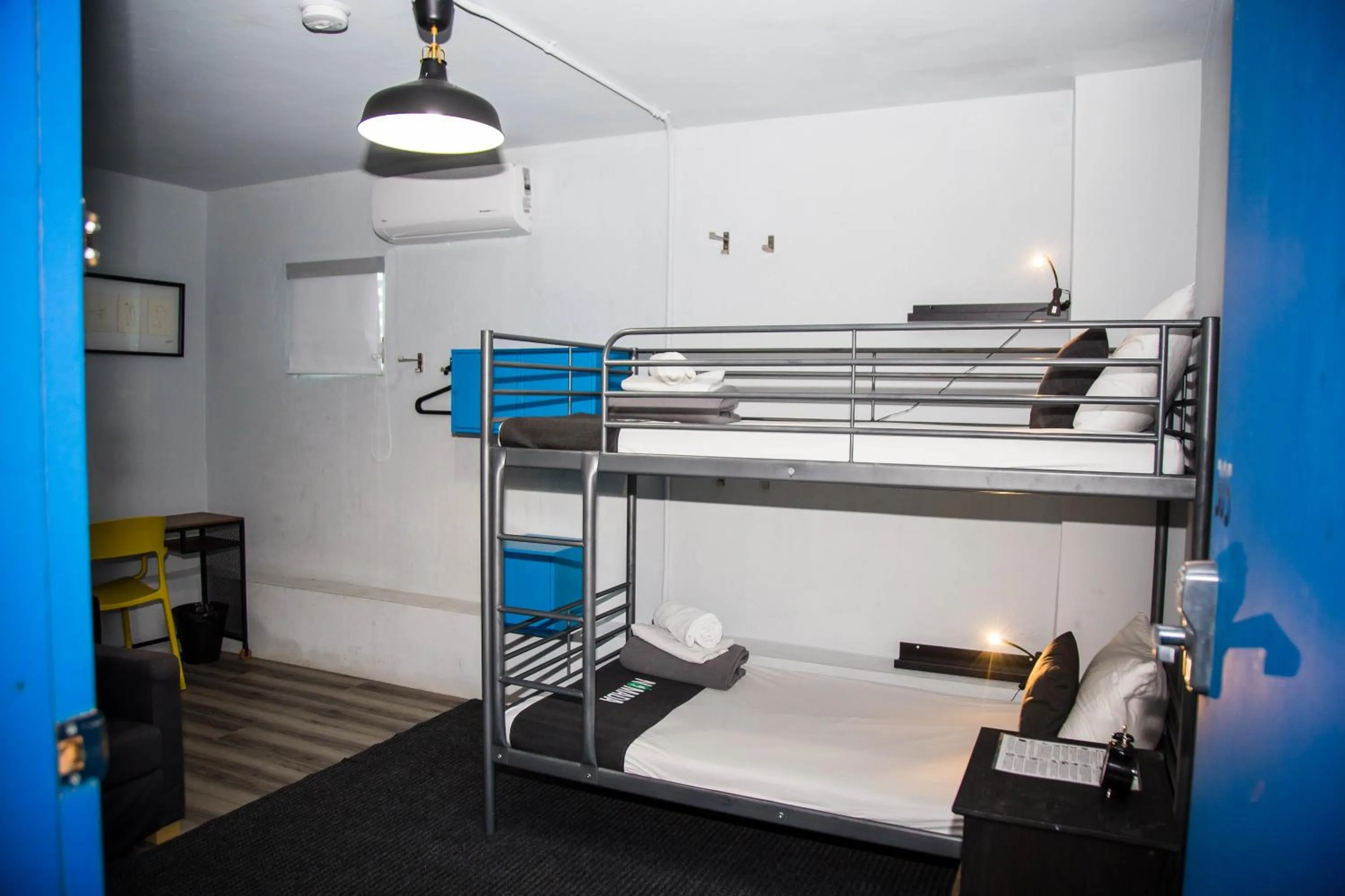 Bedroom, Bed in Nomada Urban Beach Hostel- Calle Loiza