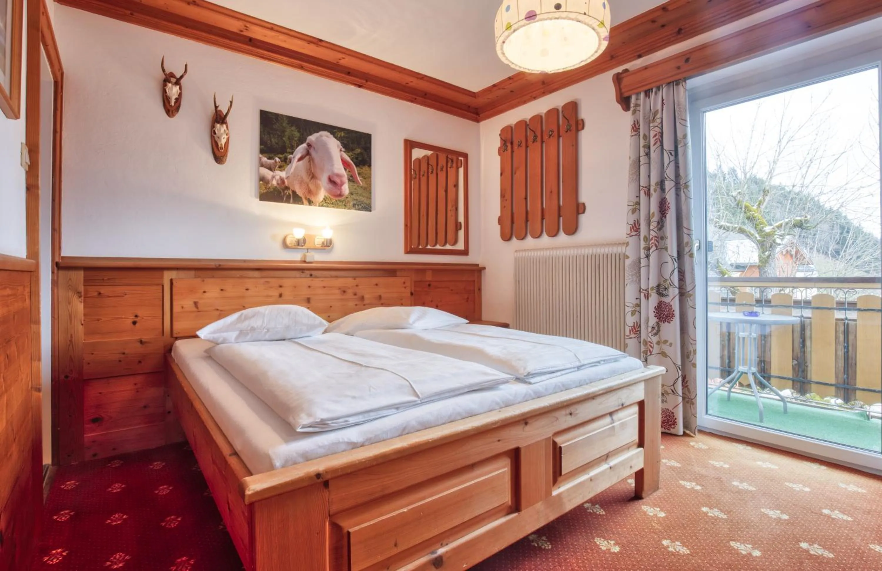 Bed in Hotel Kollerhof