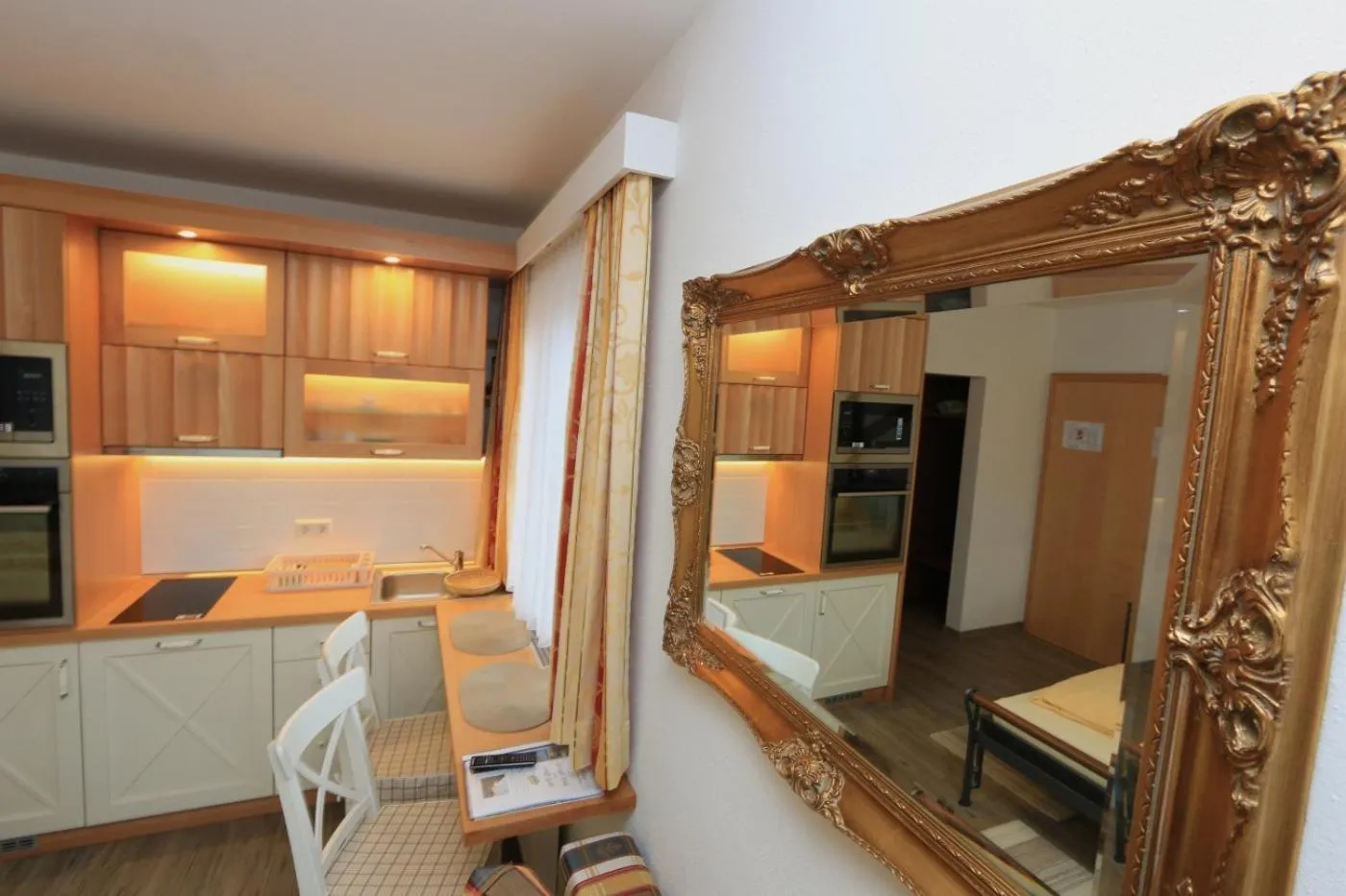 Kitchen or kitchenette in Hotel Kollerhof