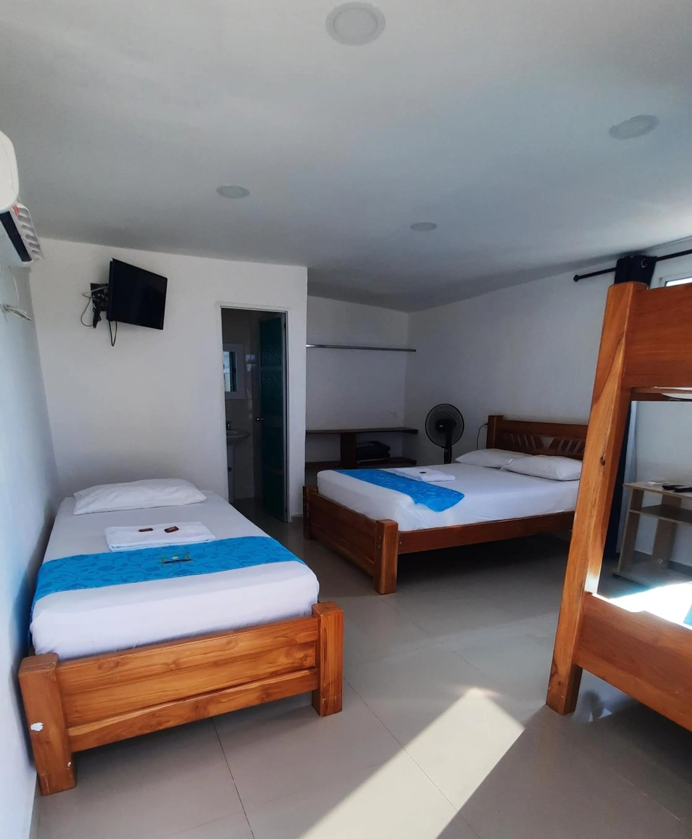 Family Room with Balcony - single occupancy in Hotel Brisas del Nare