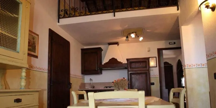 Kitchen or kitchenette in Terre Del Cantico Country House