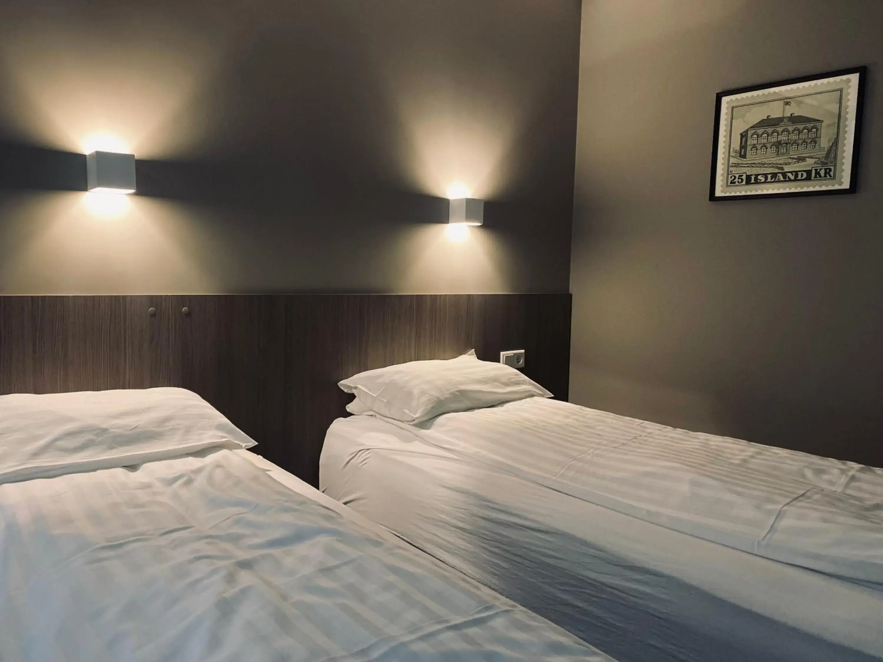 Twin Room with Private Bathroom in Vagnsstadir Guesthouse Twin Room with Private Bathroom in Vagnsstadir Guesthouse