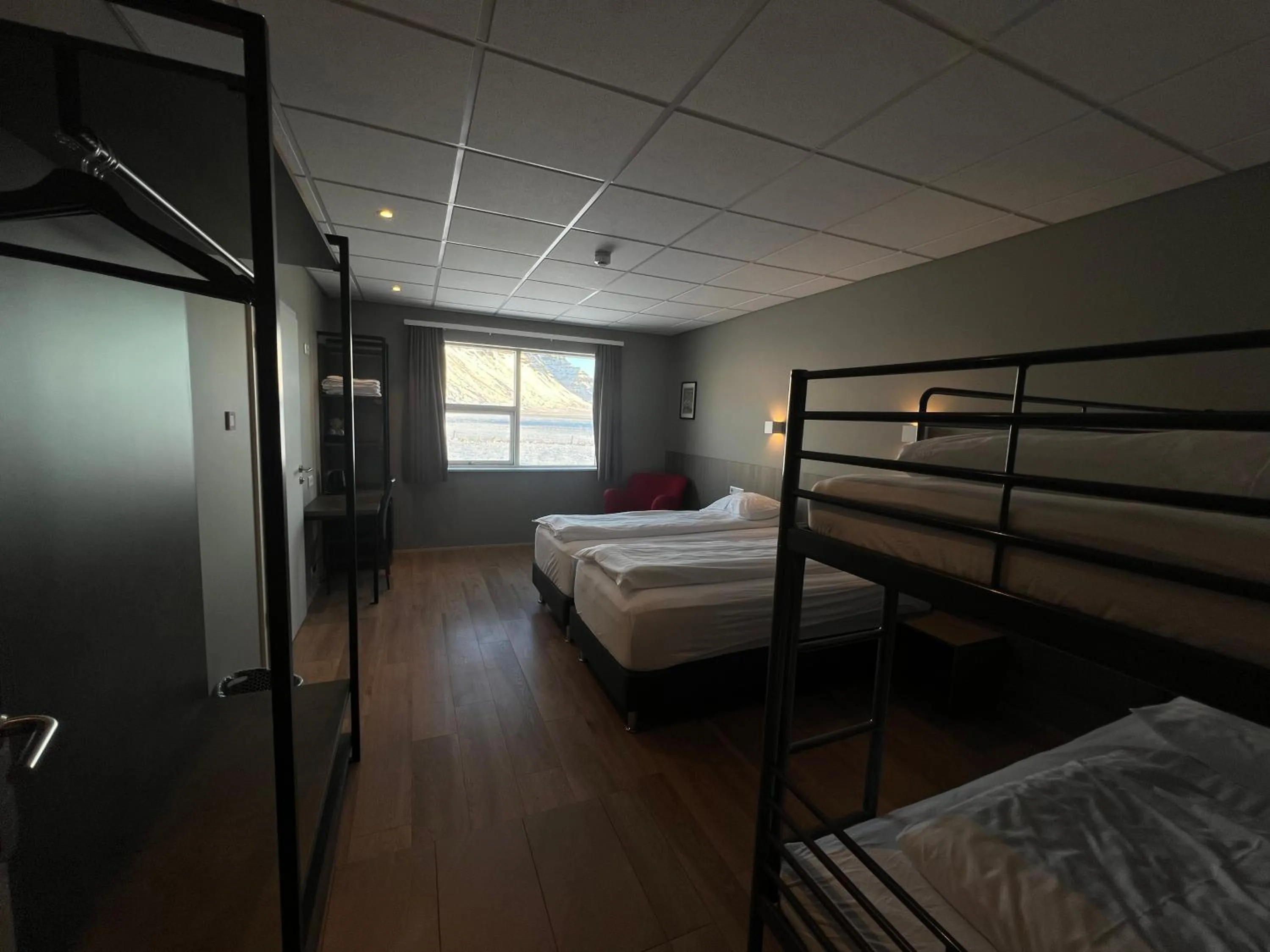 Bed in Vagnsstadir Guesthouse