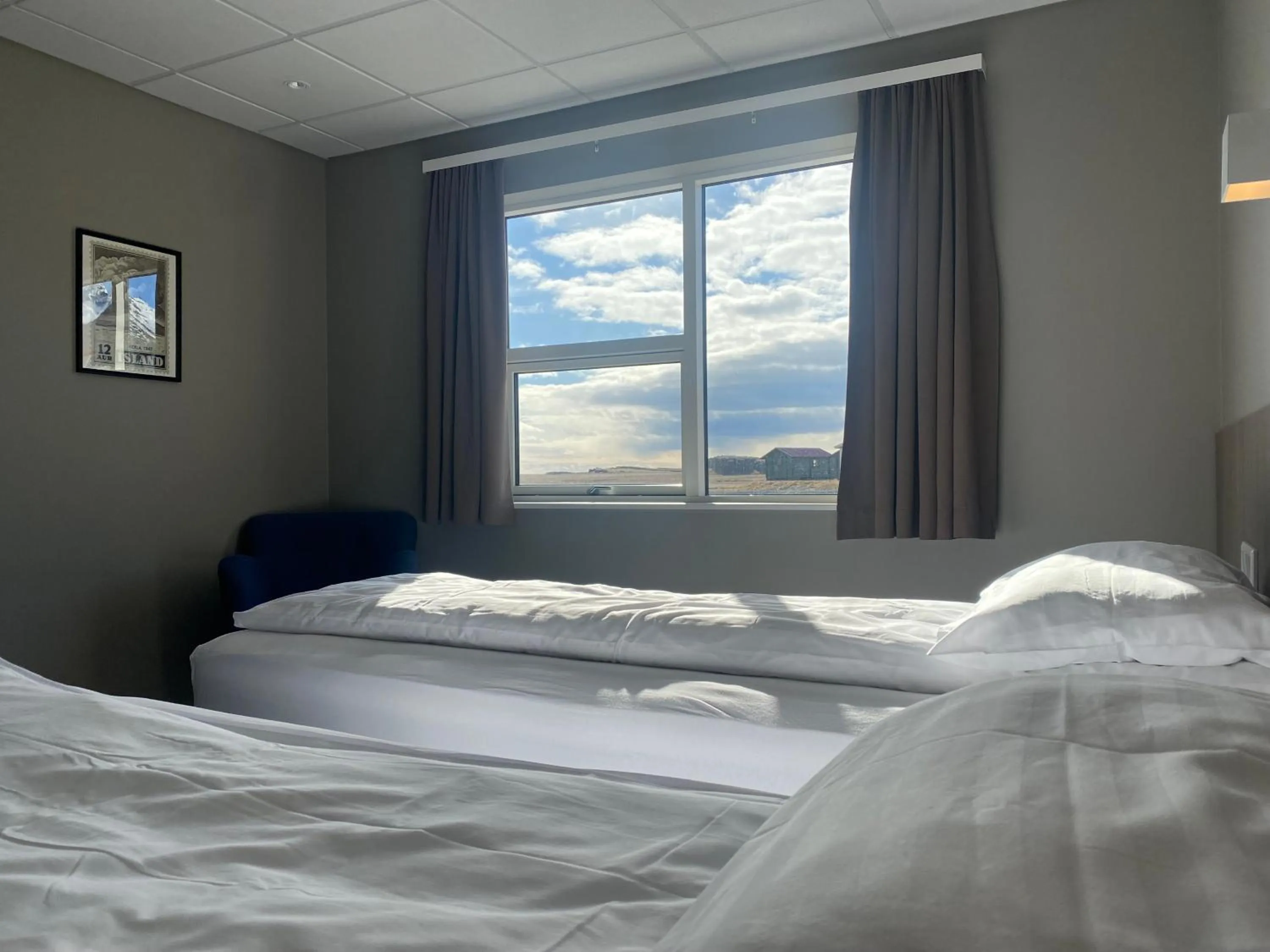 Bedroom, Bed in Vagnsstadir Guesthouse