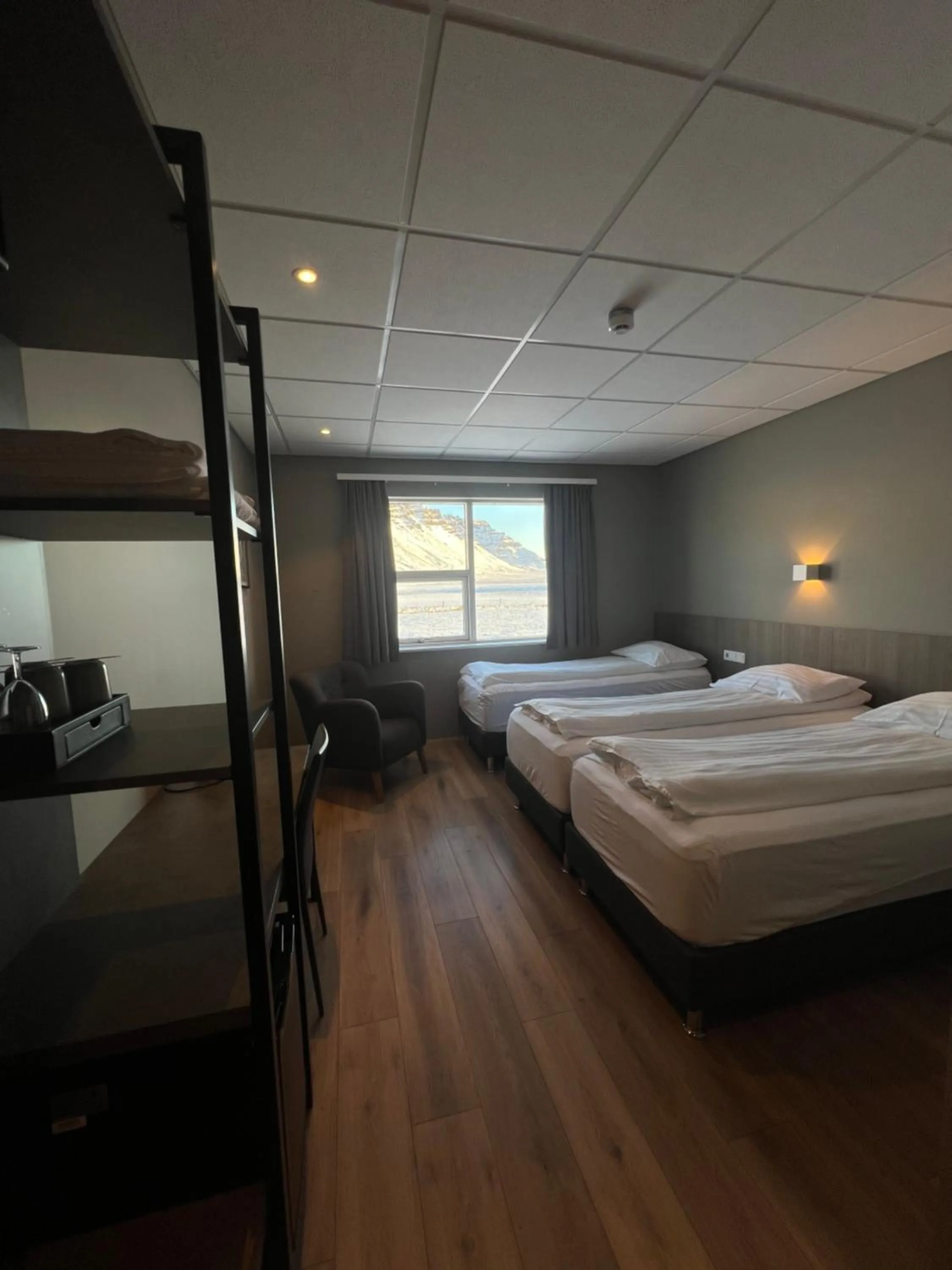 Bed in Vagnsstadir Guesthouse