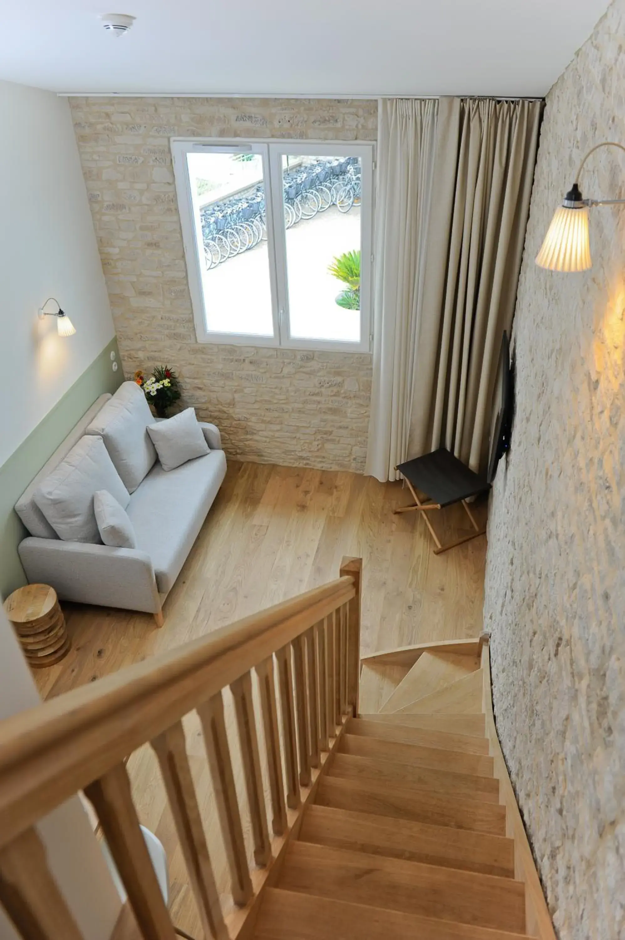 Living room in Hôtel Les Grenettes Living room in Hôtel Les Grenettes