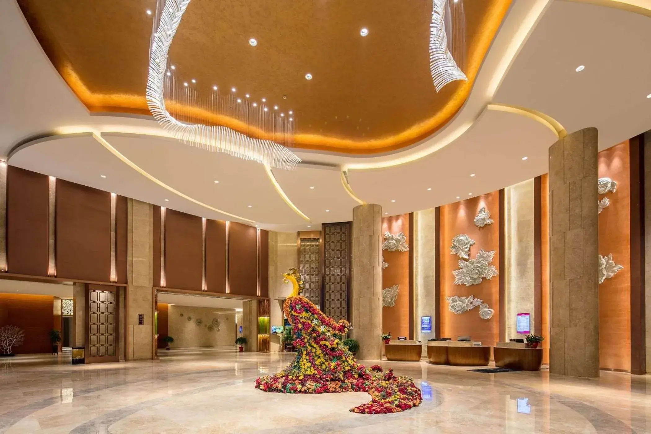 Lobby or reception in Ramada Heze Lobby or reception in Ramada Heze