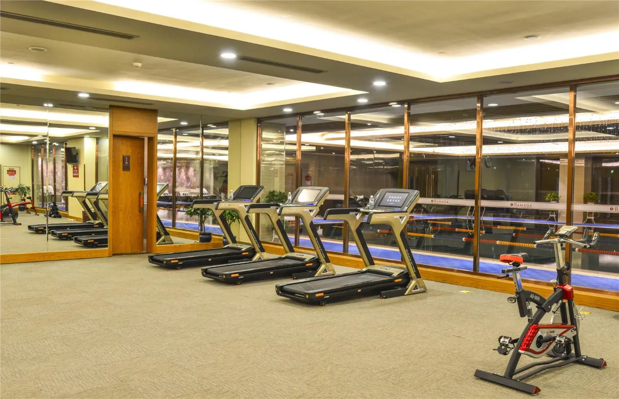 Fitness centre/facilities in Ramada Heze Fitness centre/facilities in Ramada Heze