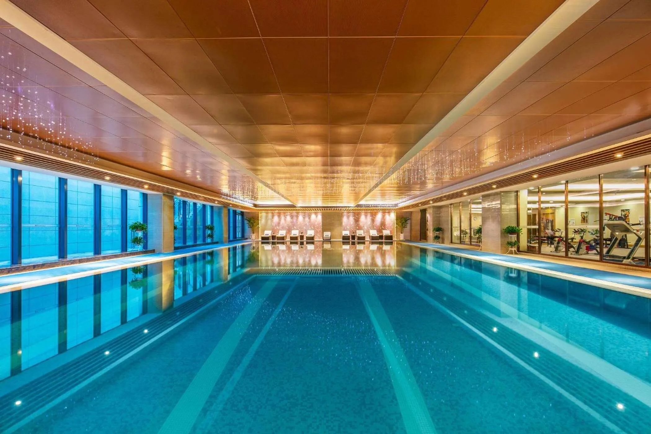 Pool view in Ramada Heze