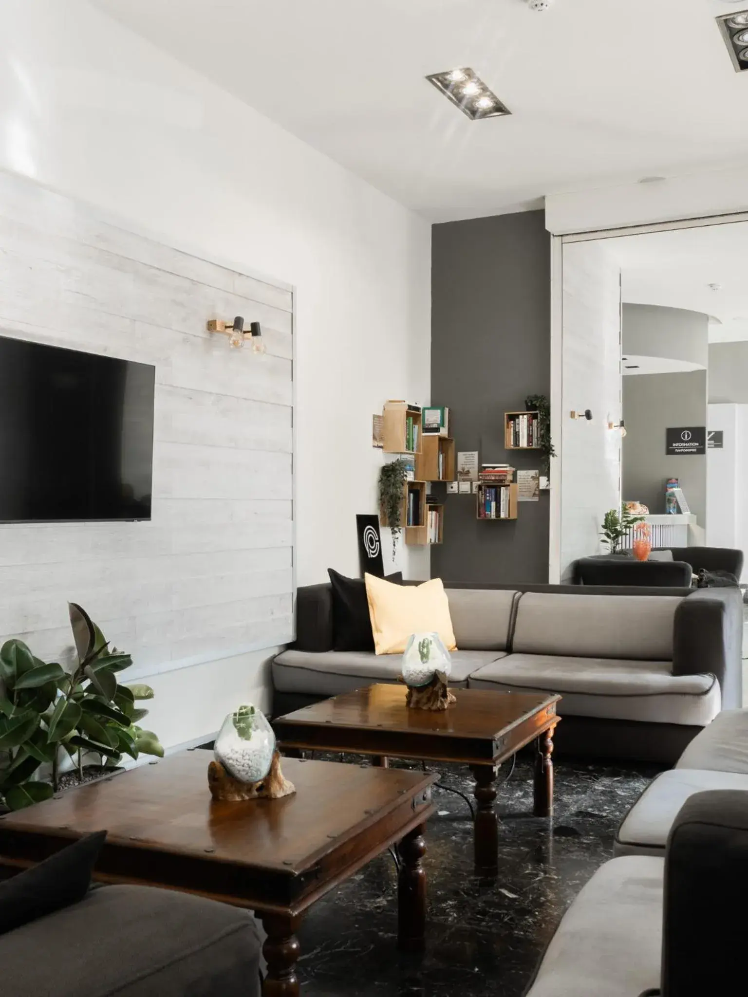 Living room in City Plus Rhodes Hotel Living room in City Plus Rhodes Hotel