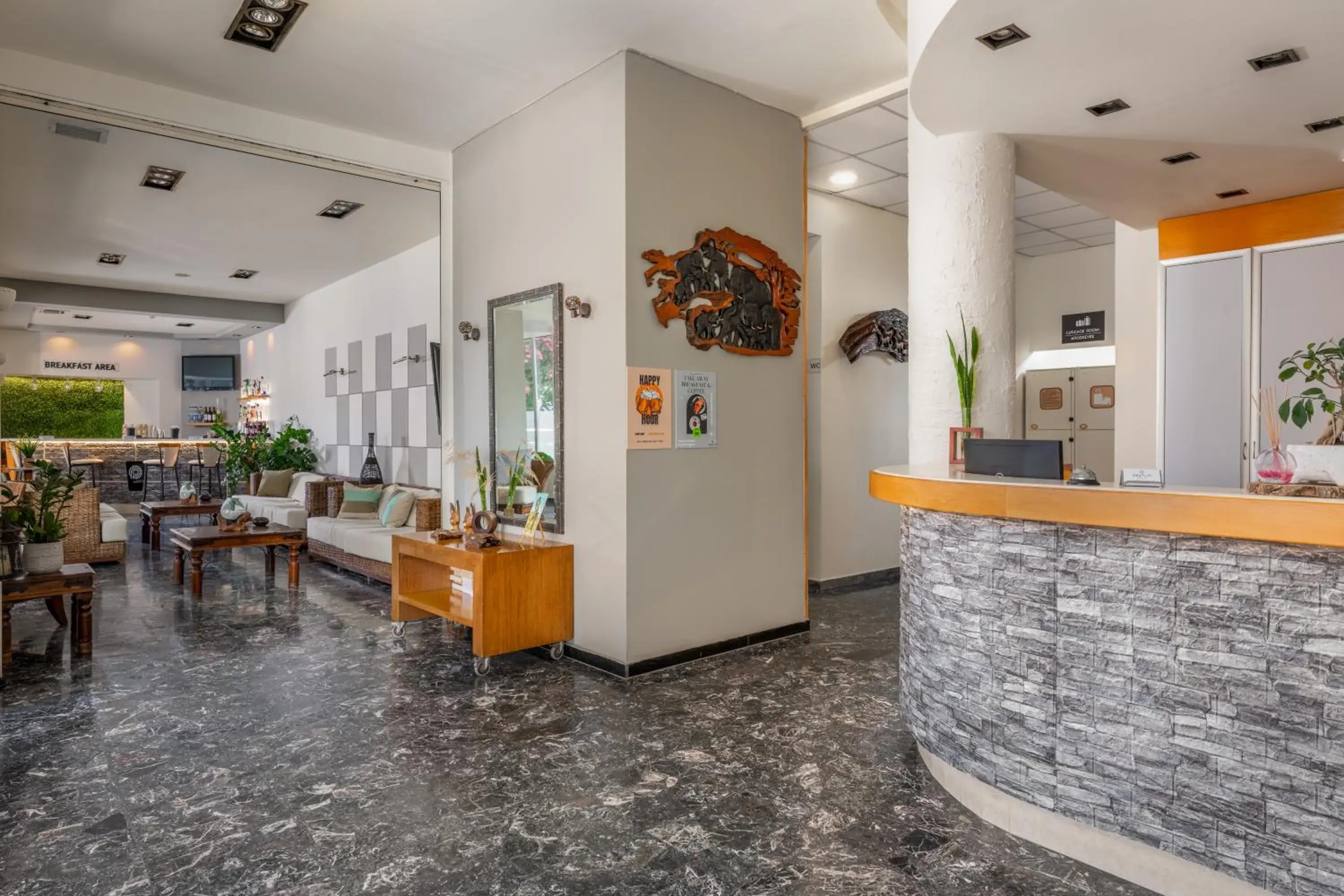 Lobby or reception in City Plus Rhodes Hotel Lobby or reception in City Plus Rhodes Hotel