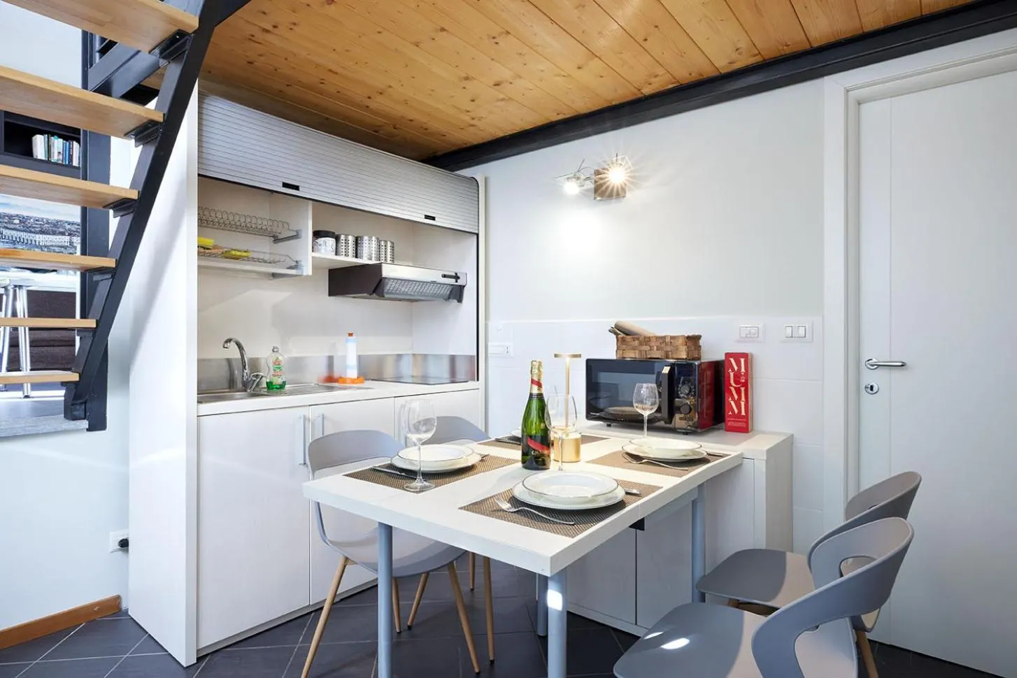 Coffee/tea facilities in Loft Santa Giulia