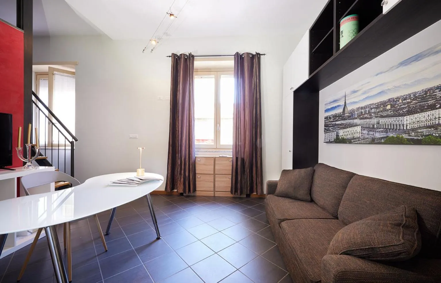 TV and multimedia in Loft Santa Giulia