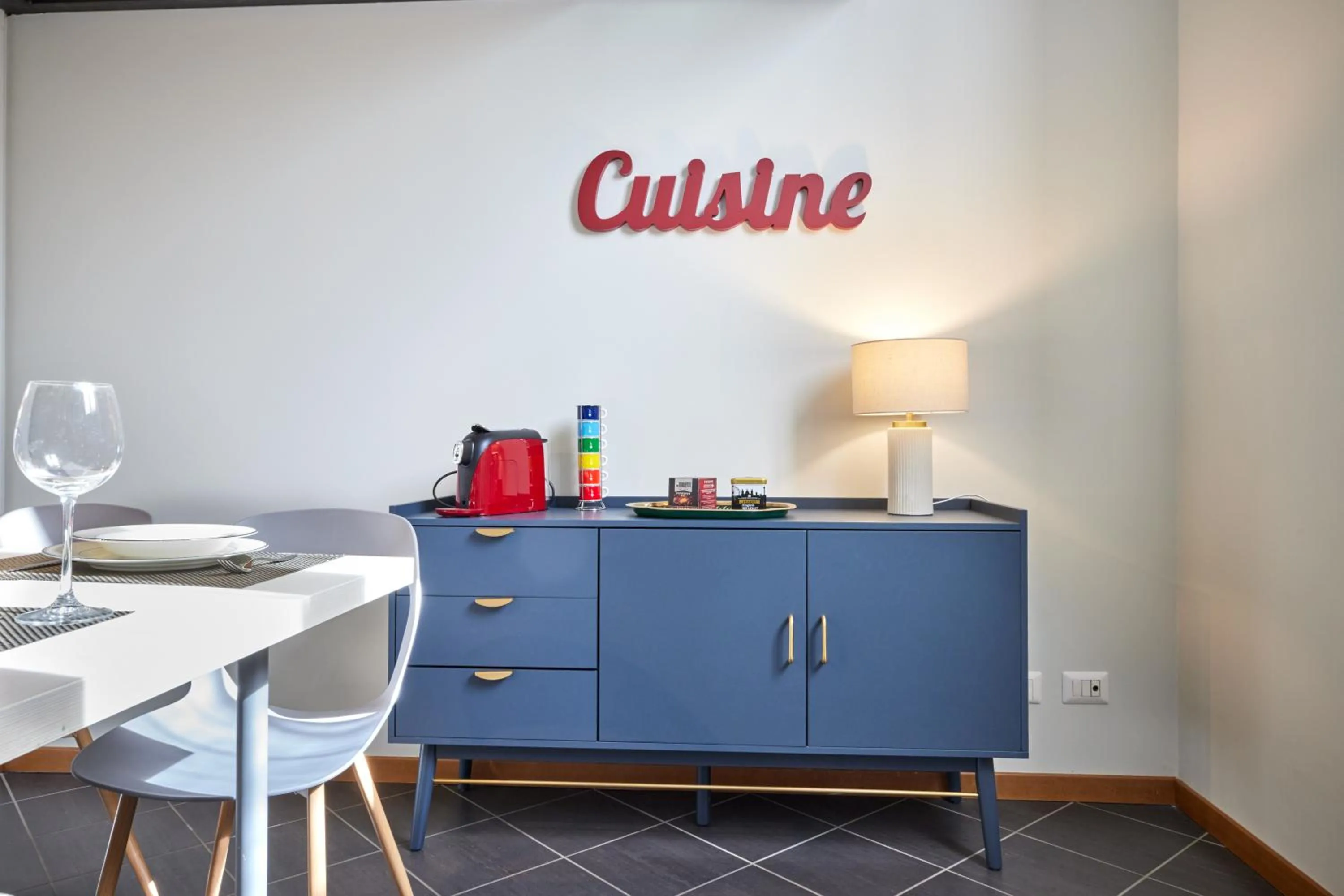 Coffee/tea facilities in Loft Santa Giulia