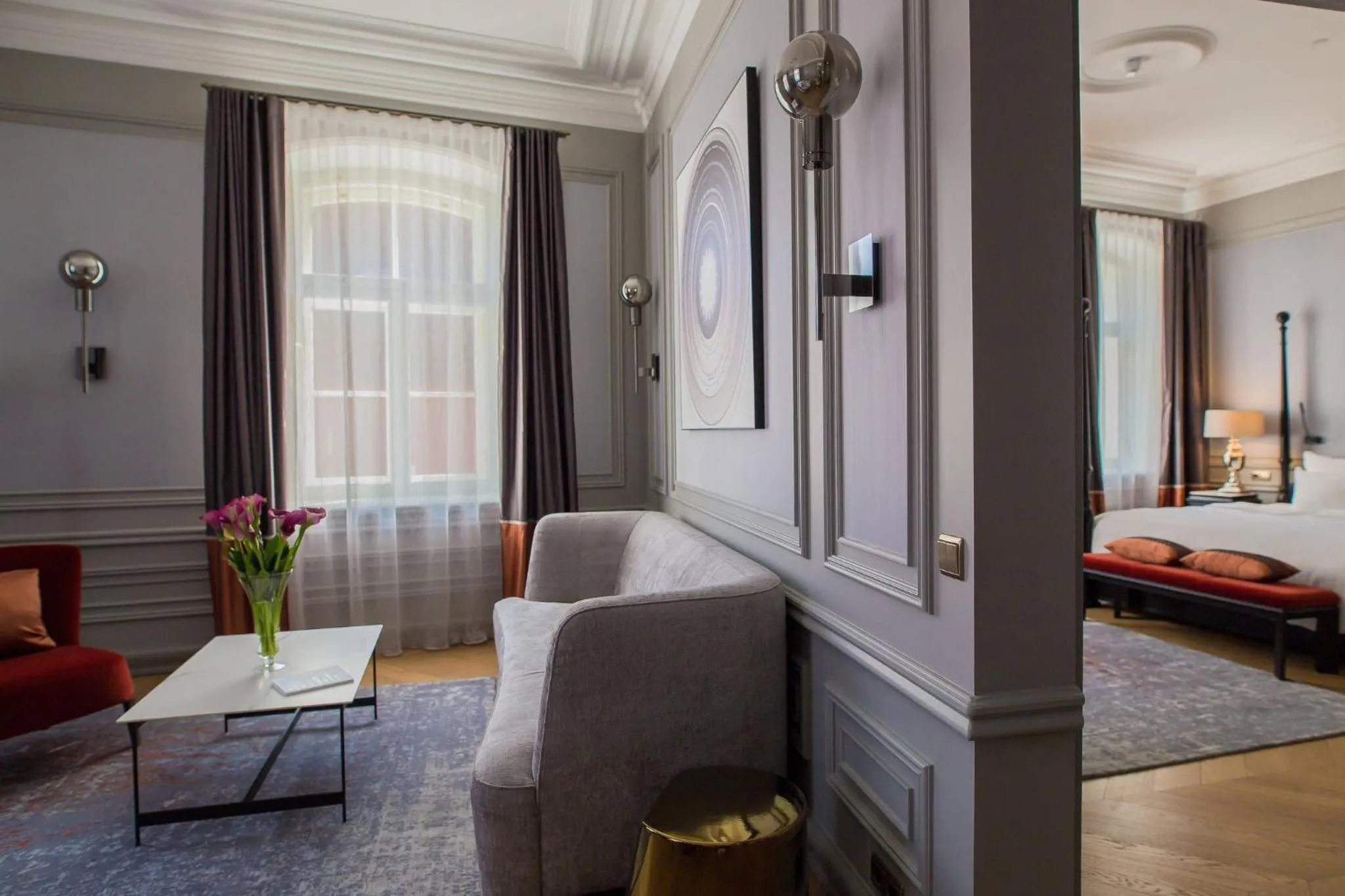 Bedroom, Bed in Hotel Telegraaf, Autograph Collection