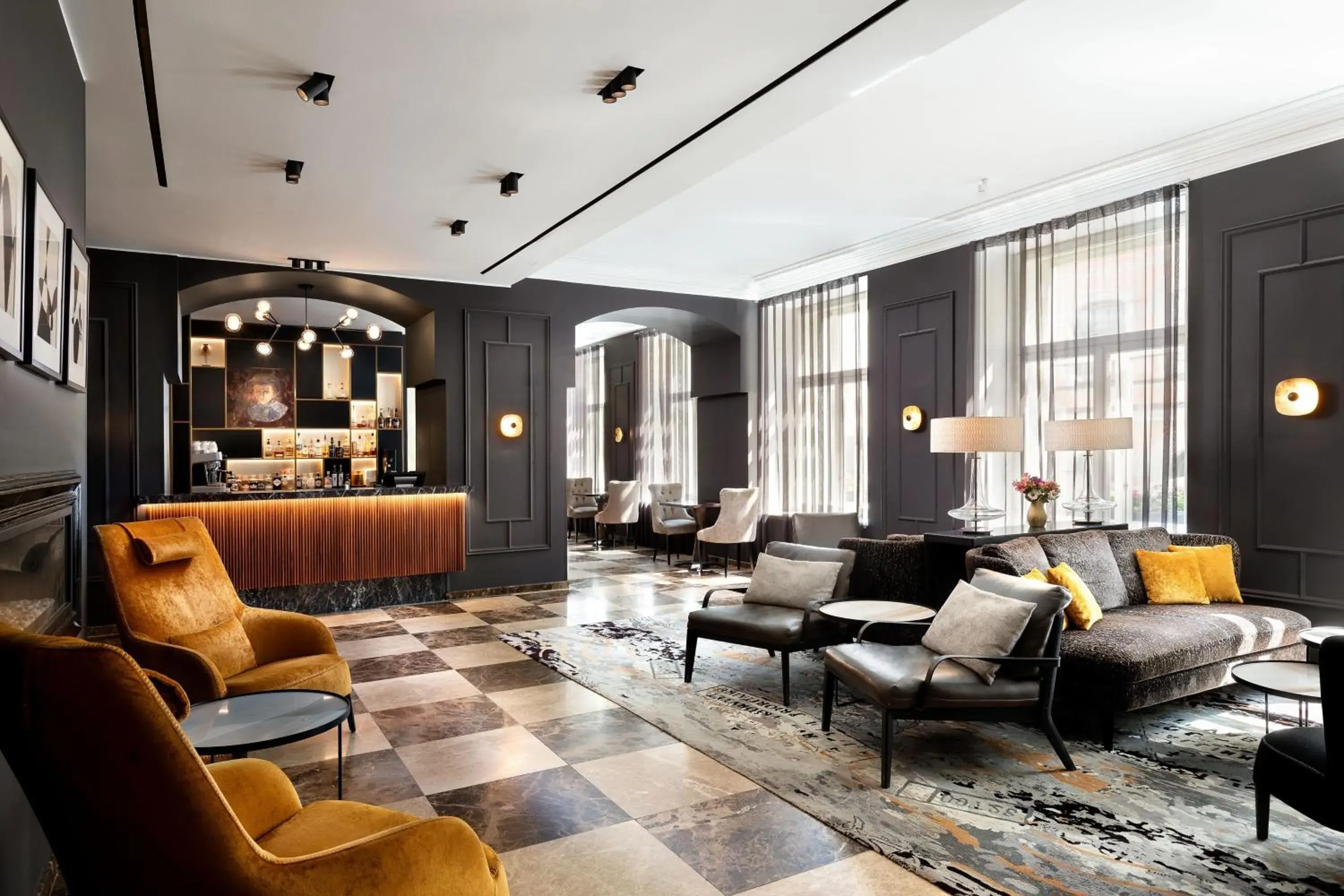 Lobby or reception in Hotel Telegraaf, Autograph Collection Lobby or reception in Hotel Telegraaf, Autograph Collection