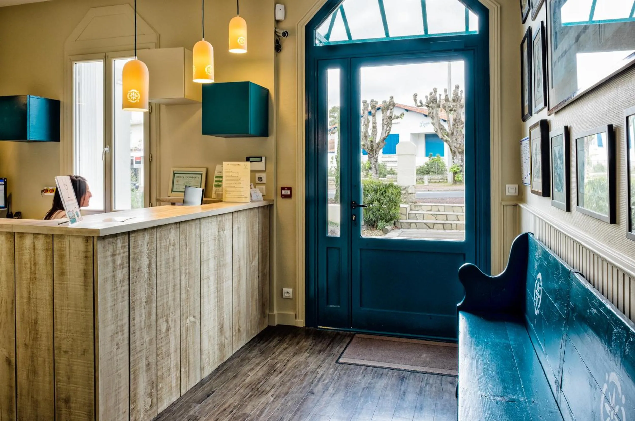 Lobby or reception in The Originals Boutique Hôtel La Villa Ouest & Spa